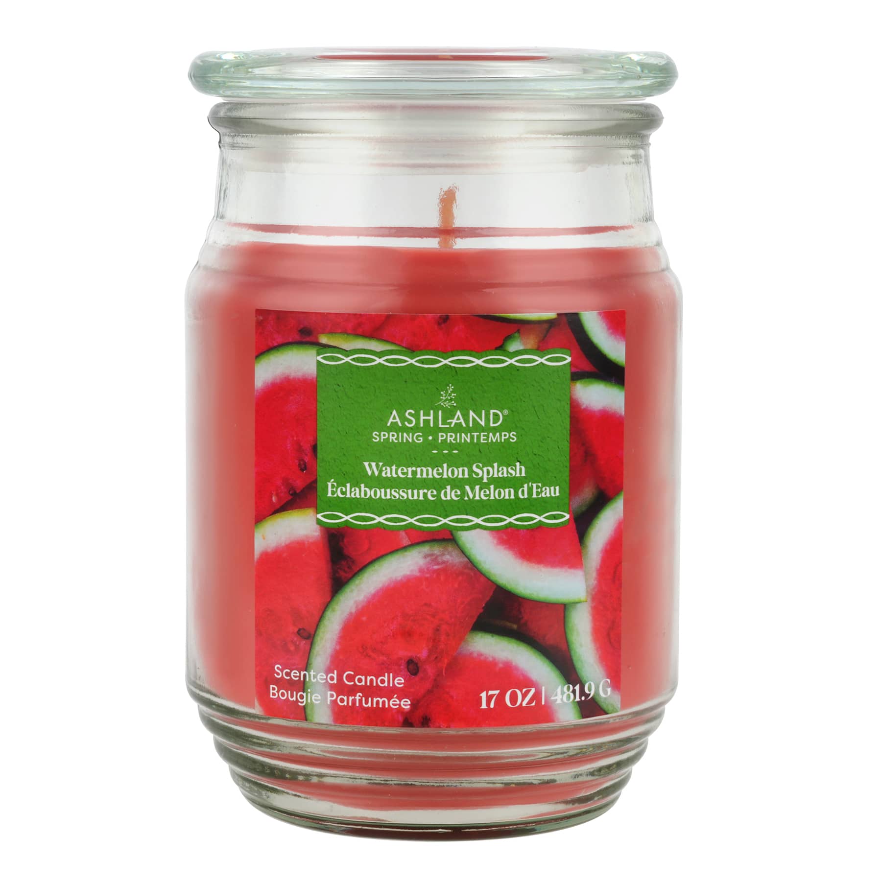 Watermelon Splash Scented Jar Candle by Ashland&#xAE;