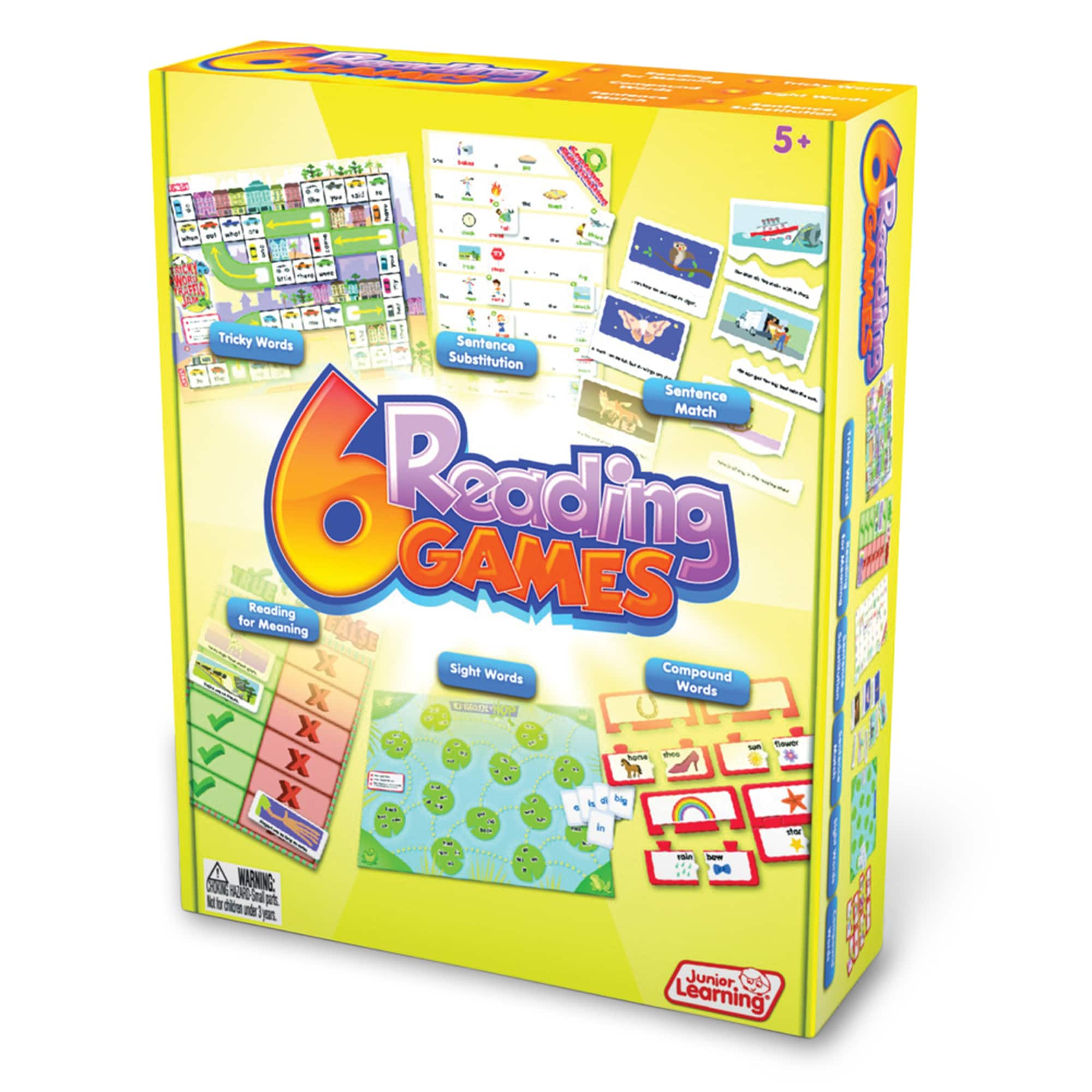 Junior Learning&#xAE; 6 Reading Games Set