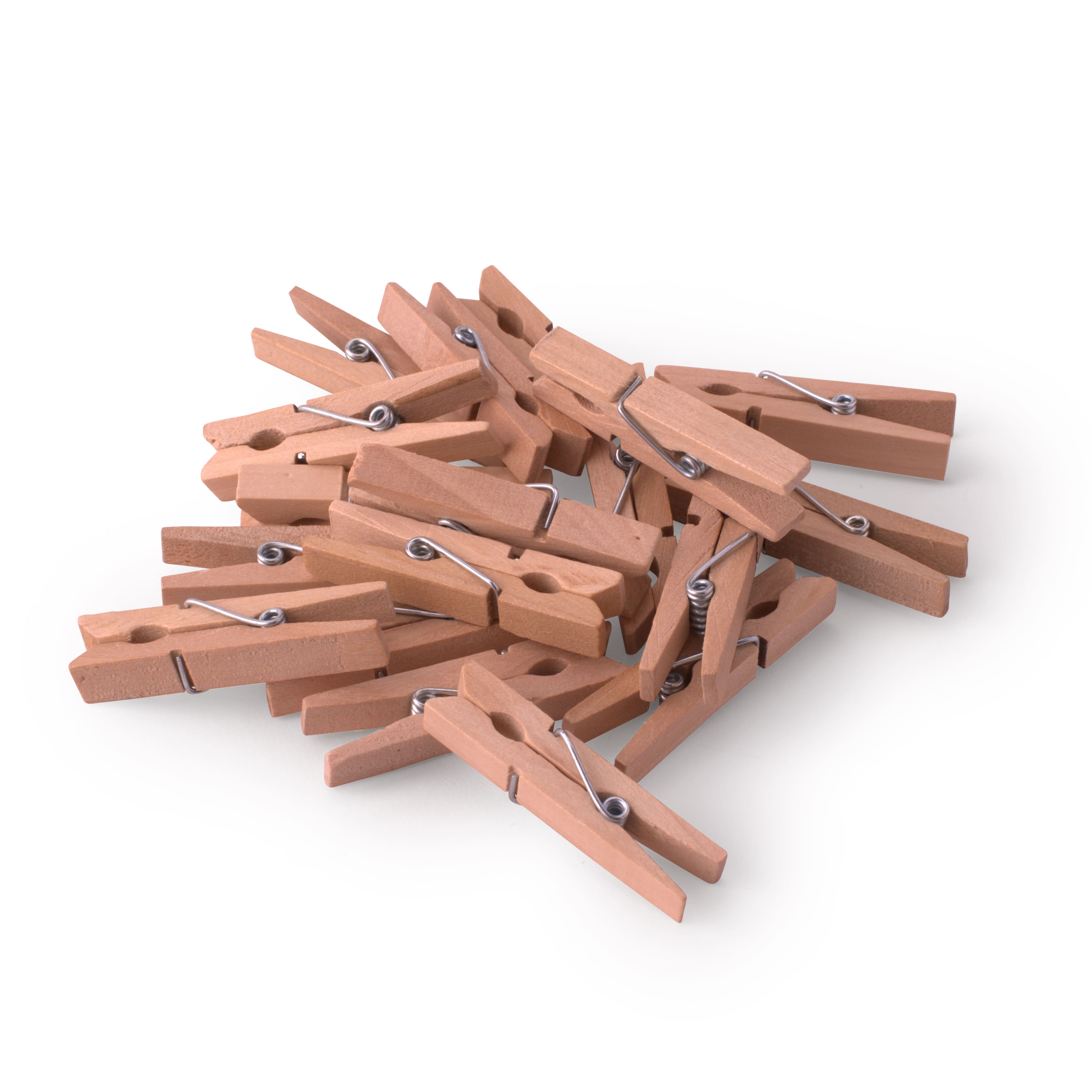 Mini Wooden Clothes Pins Perfect For Crafts Parties - Temu
