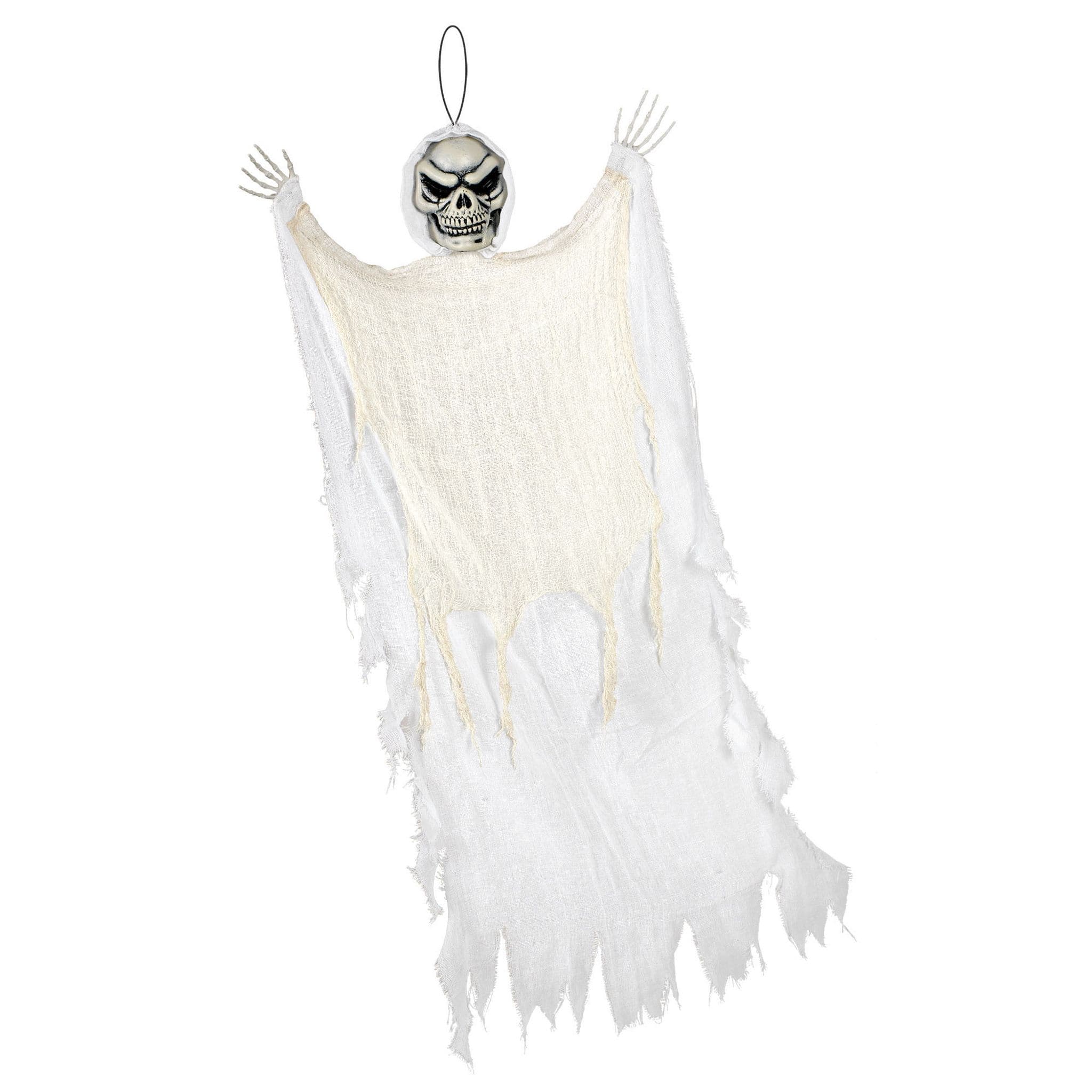 4ft. White Reaper Hanging Halloween Decoration