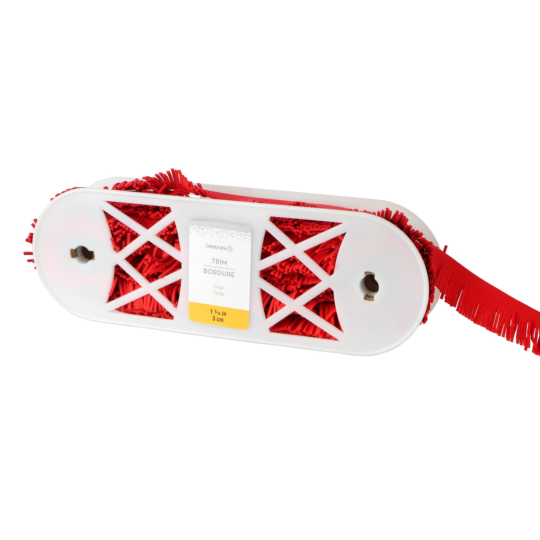 1 3/16&#x22; Flocked Fringe Trim by Celebrate It&#xAE;