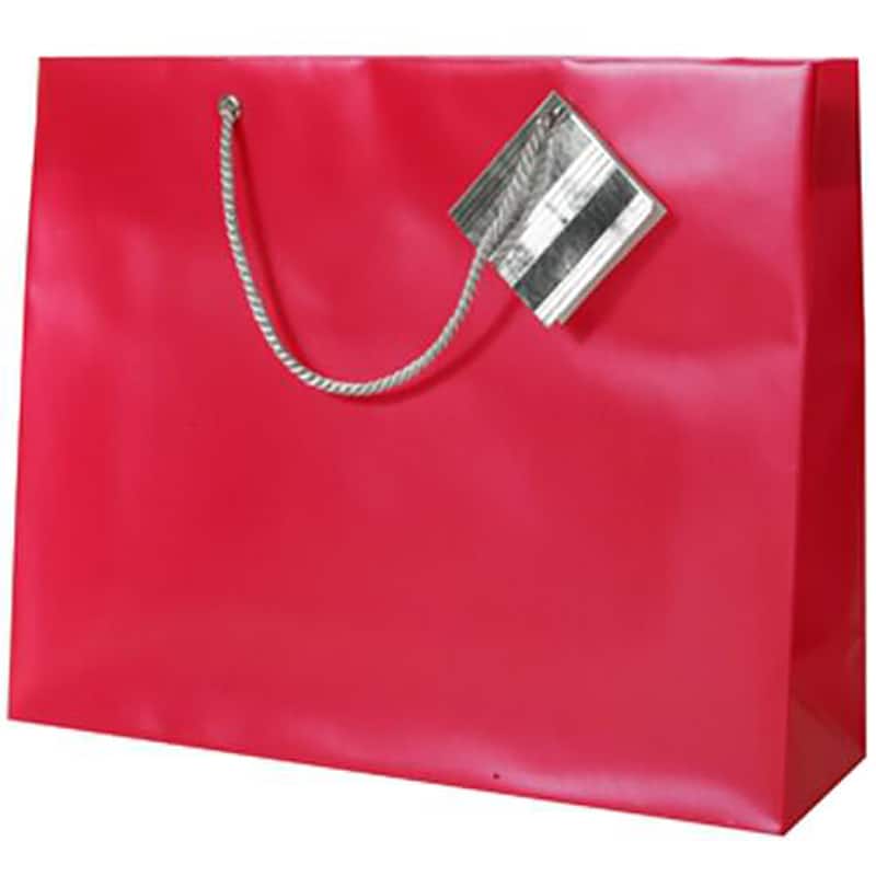 JAM Paper Large Red Opaque Gift Bags, 6ct.