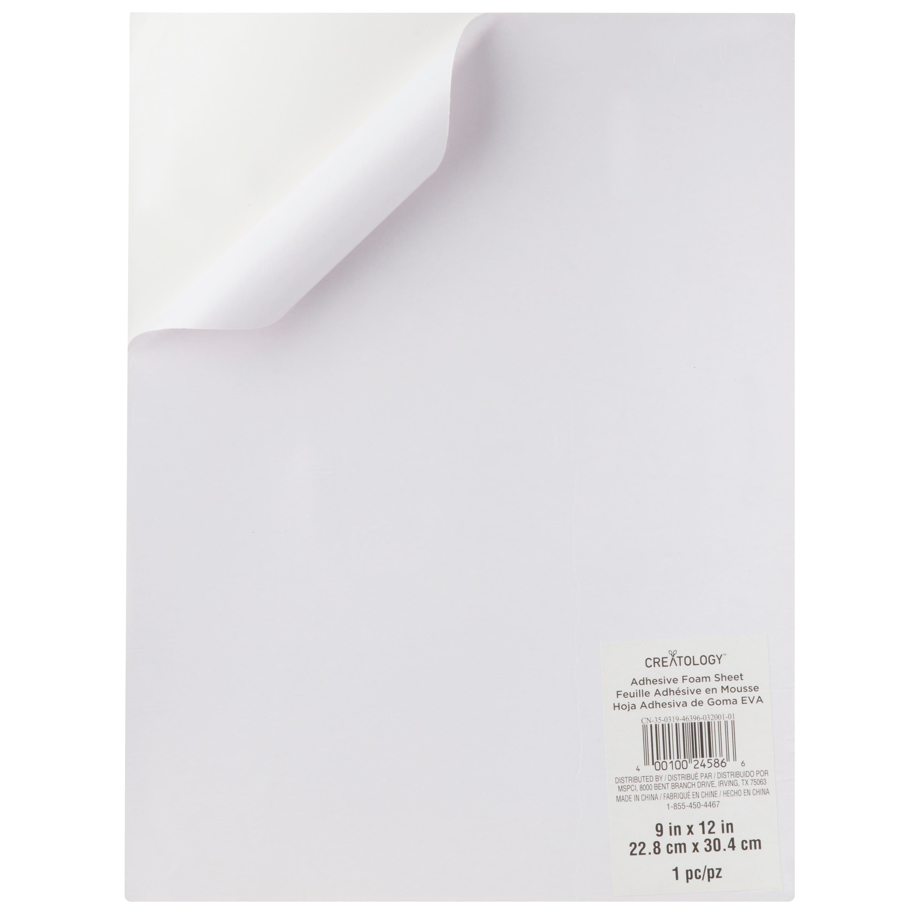 9" x 12" Adhesive Foam Sheet by Creatology™