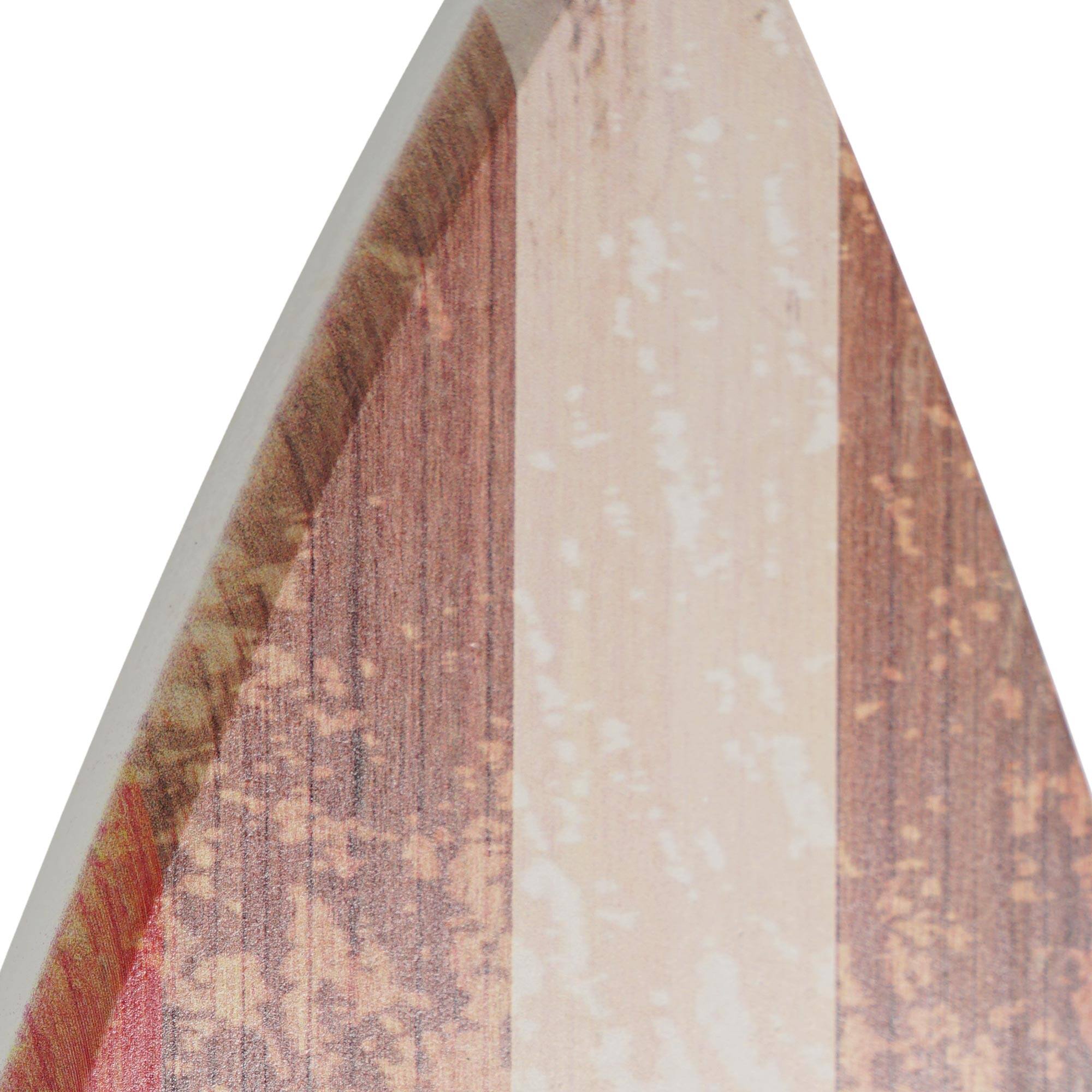Licensed Corona Color Wood Tones Surfboard Plaque Wall Sign - 60&#x22;x15&#x22;