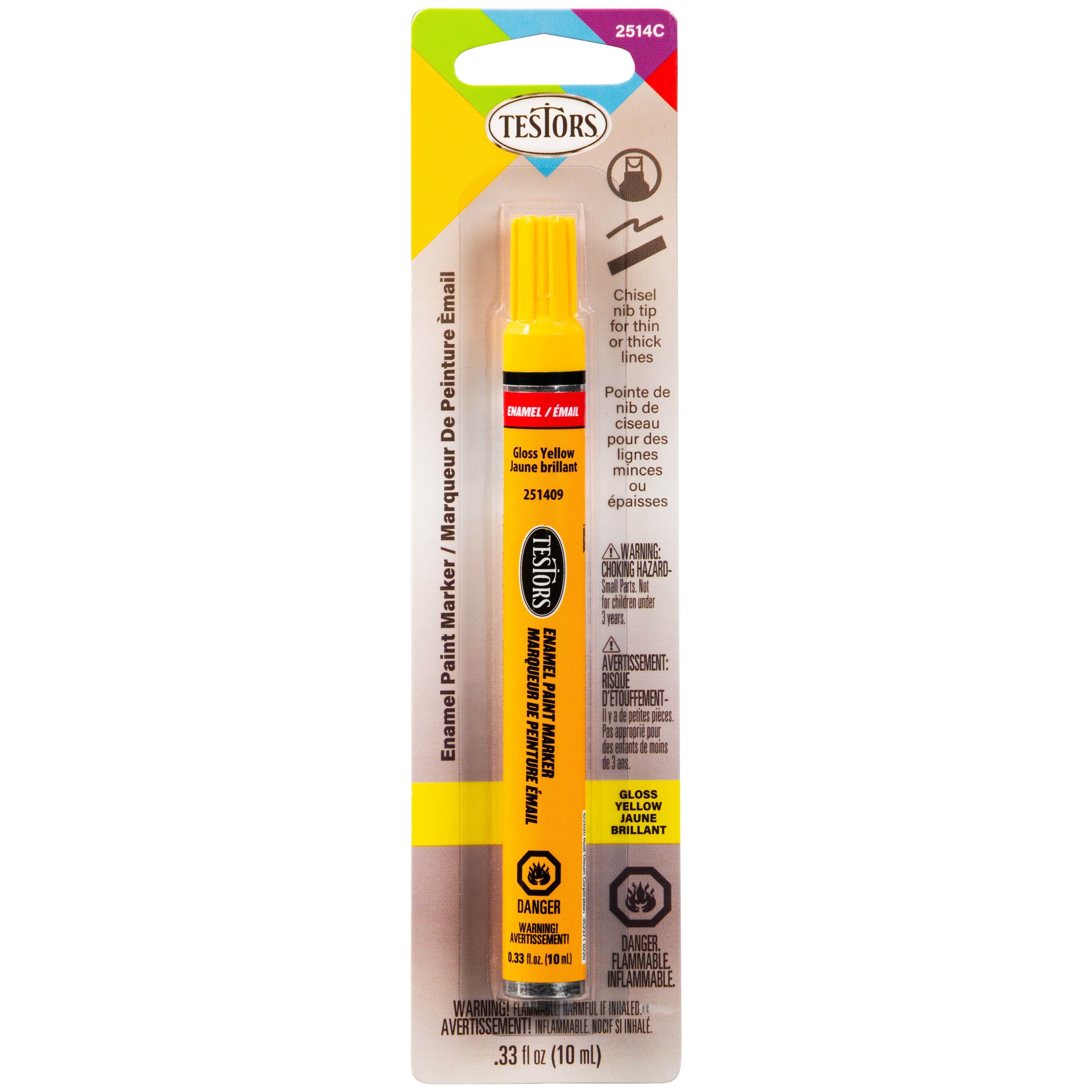 Testors® Glossy Chisel Tip Enamel Marker