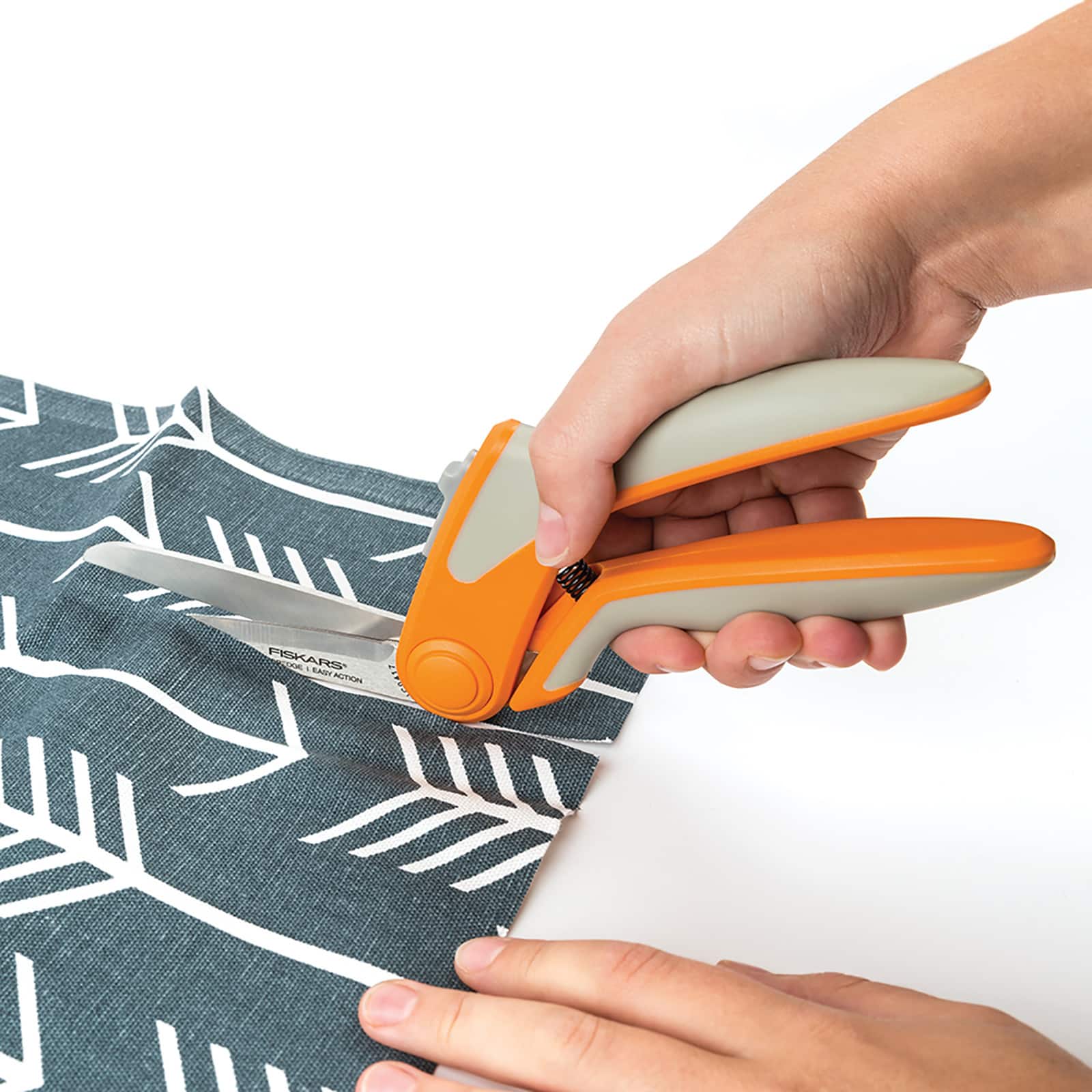 Fiskars® RazorEdge Easy Action™ Fabric Shears for Tabletop Cutting, 8