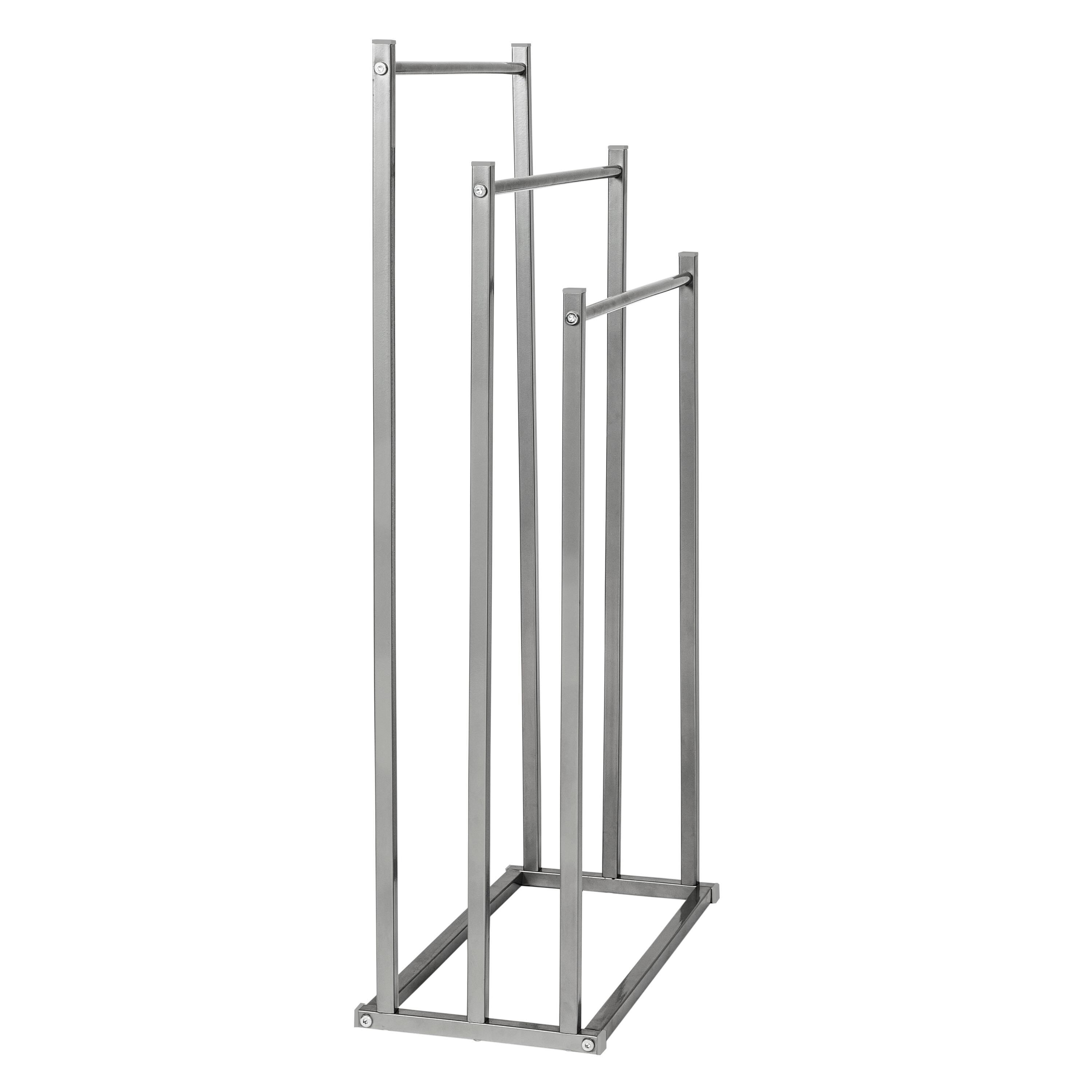 3-Tier Towel Rack Gray - Honey Can Do