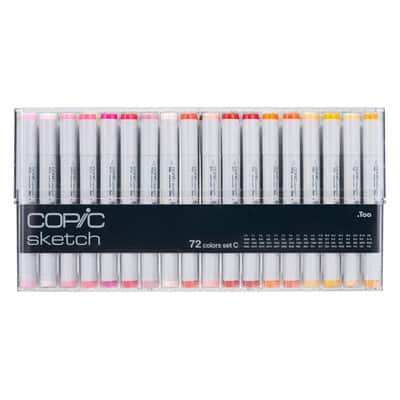 Copic® Sketch 72 Color Marker Set C | Michaels