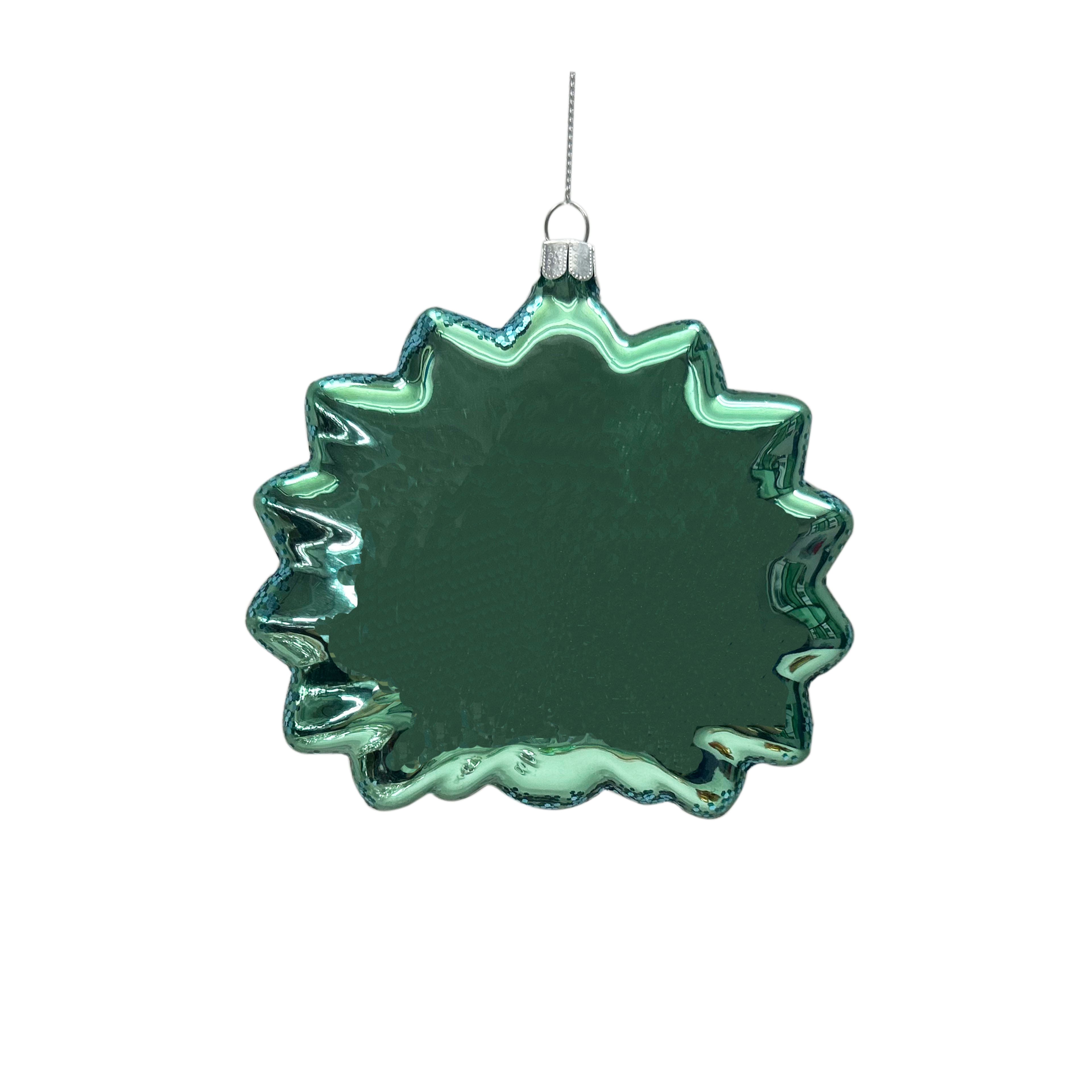 4&#x22; Peacock Glass Ornament by Ashland&#xAE;