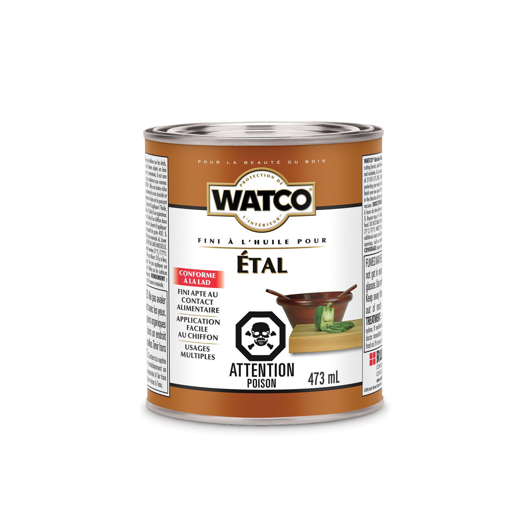 Watco&#xAE; 16oz. Butcher Block Oil &#x26; Finish