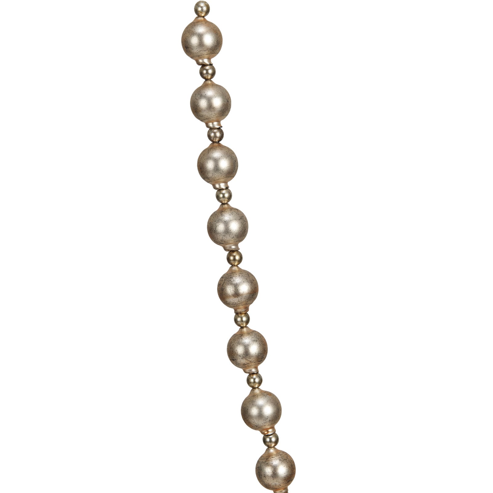 Hello Honey 6ft. Brushed Gold Finish Glass Bead Garland