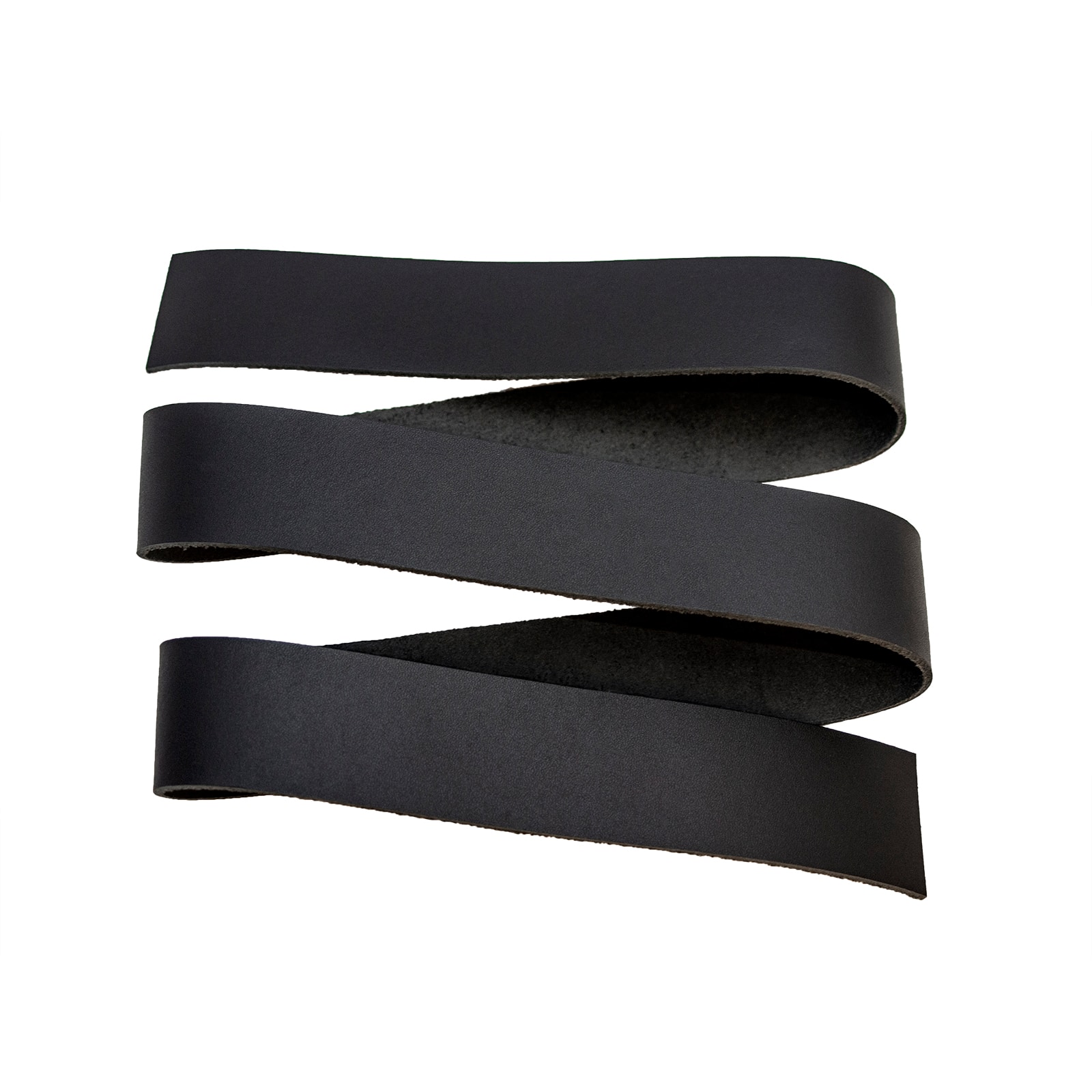 Black Leather Belt Strap by ArtMinds&#x2122;