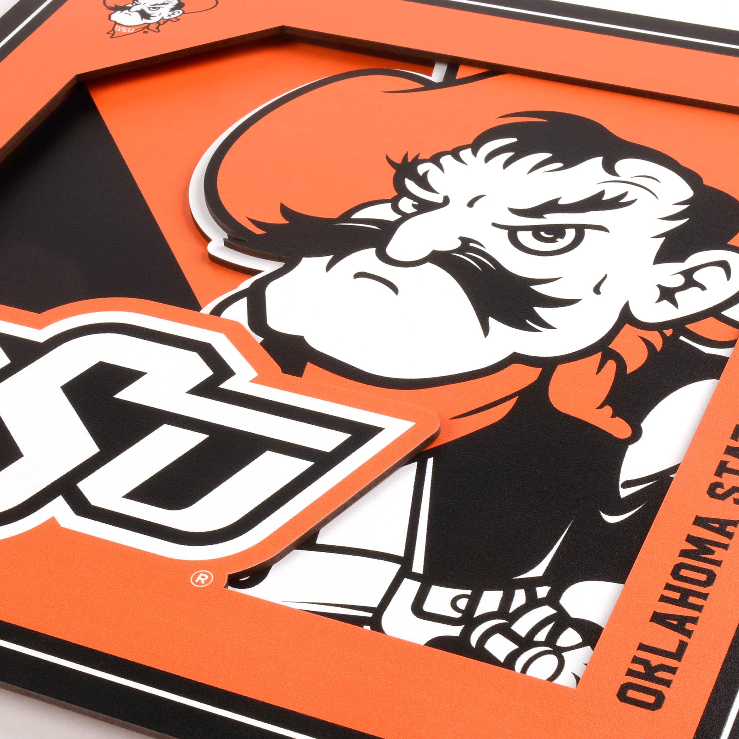 College 3D Logo Series Wall Art