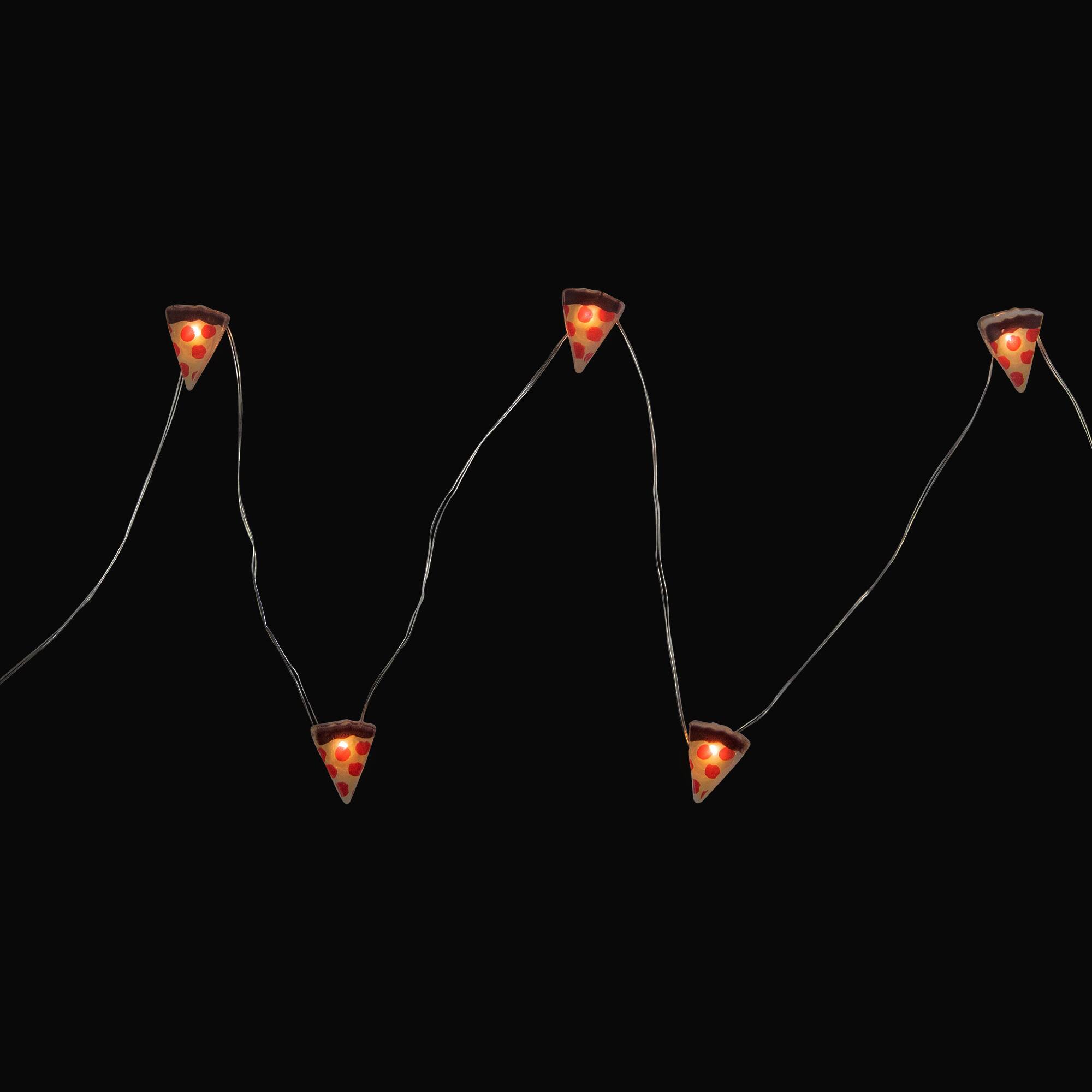 10ct. LED Pizza Fairy Lights Set