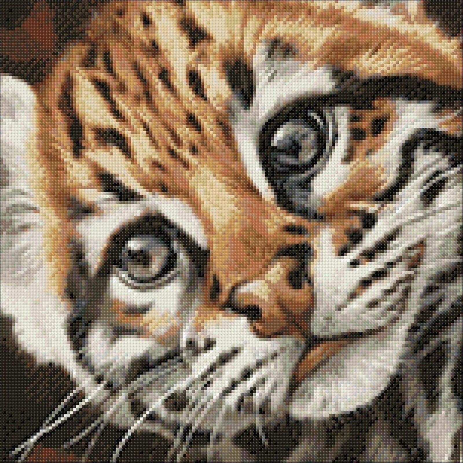 Wizardi Ocelot Kitten Diamond Painting Kit