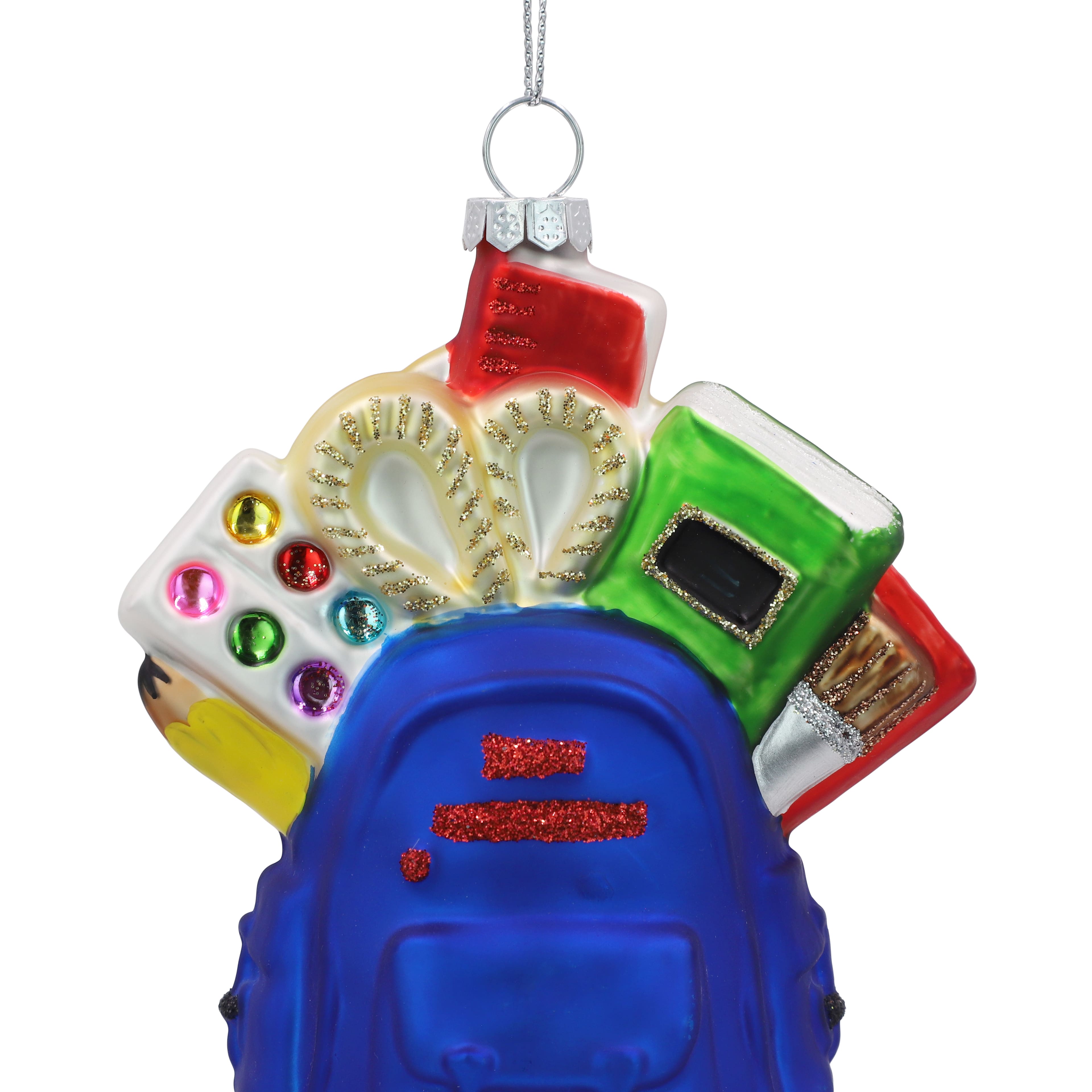 4.5&#x22; Craft Backpack Glass Ornament by Ashland&#xAE;
