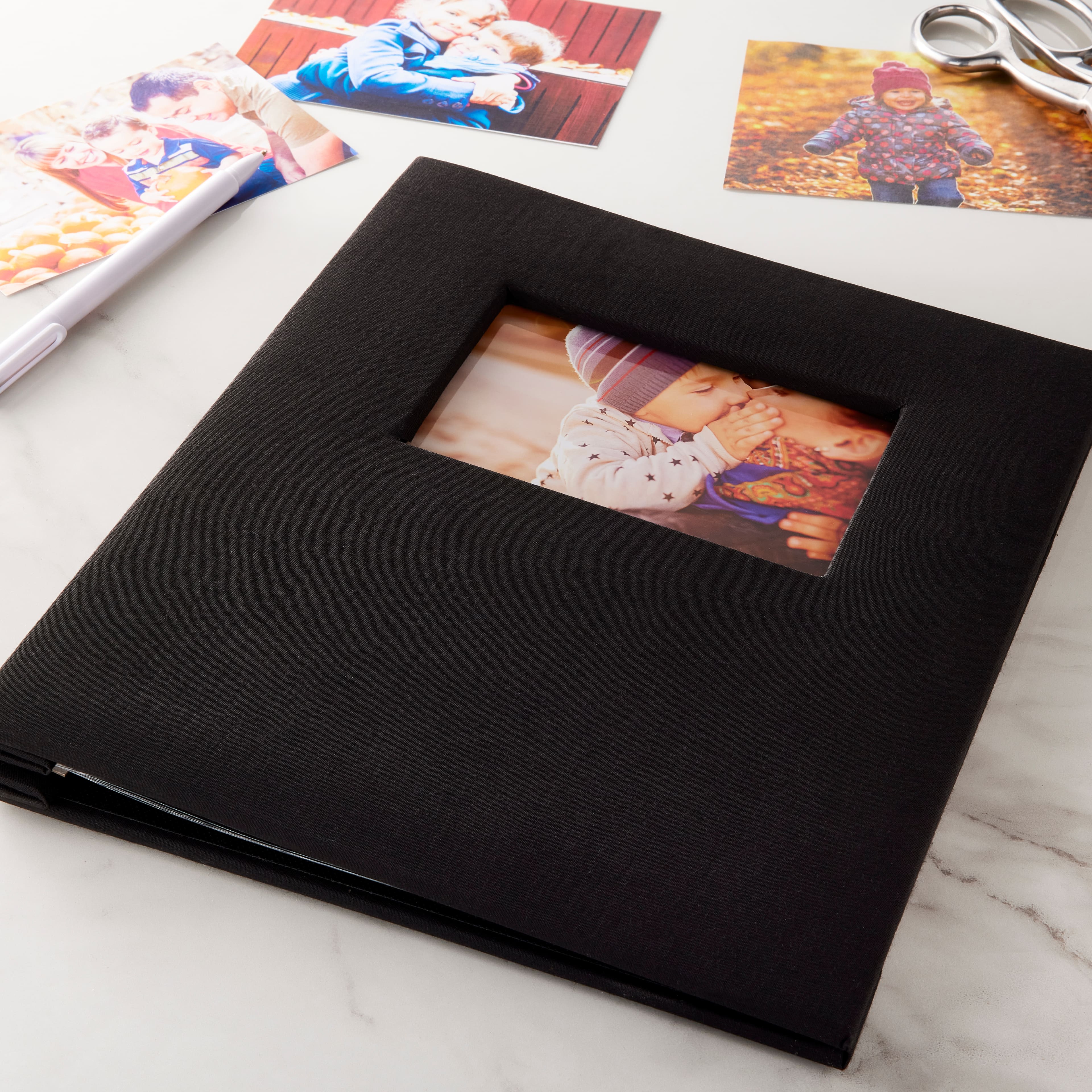 6 Pack: Black Scrapbook Album, 8.5&#x22; x 11&#x22; by Recollections&#xAE;