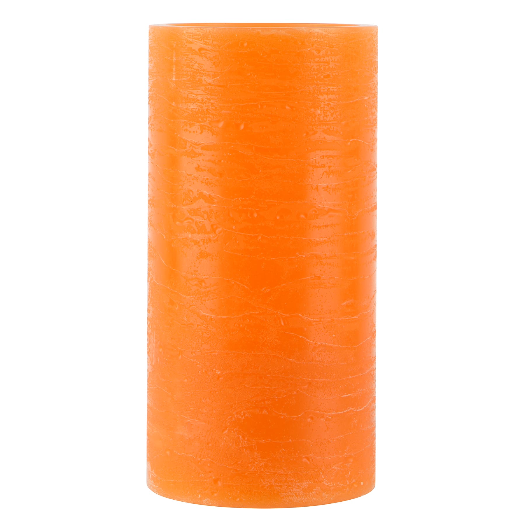 3&#x22; x 6&#x22; Rustic Orange LED Pillar Candle by Ashland&#xAE;