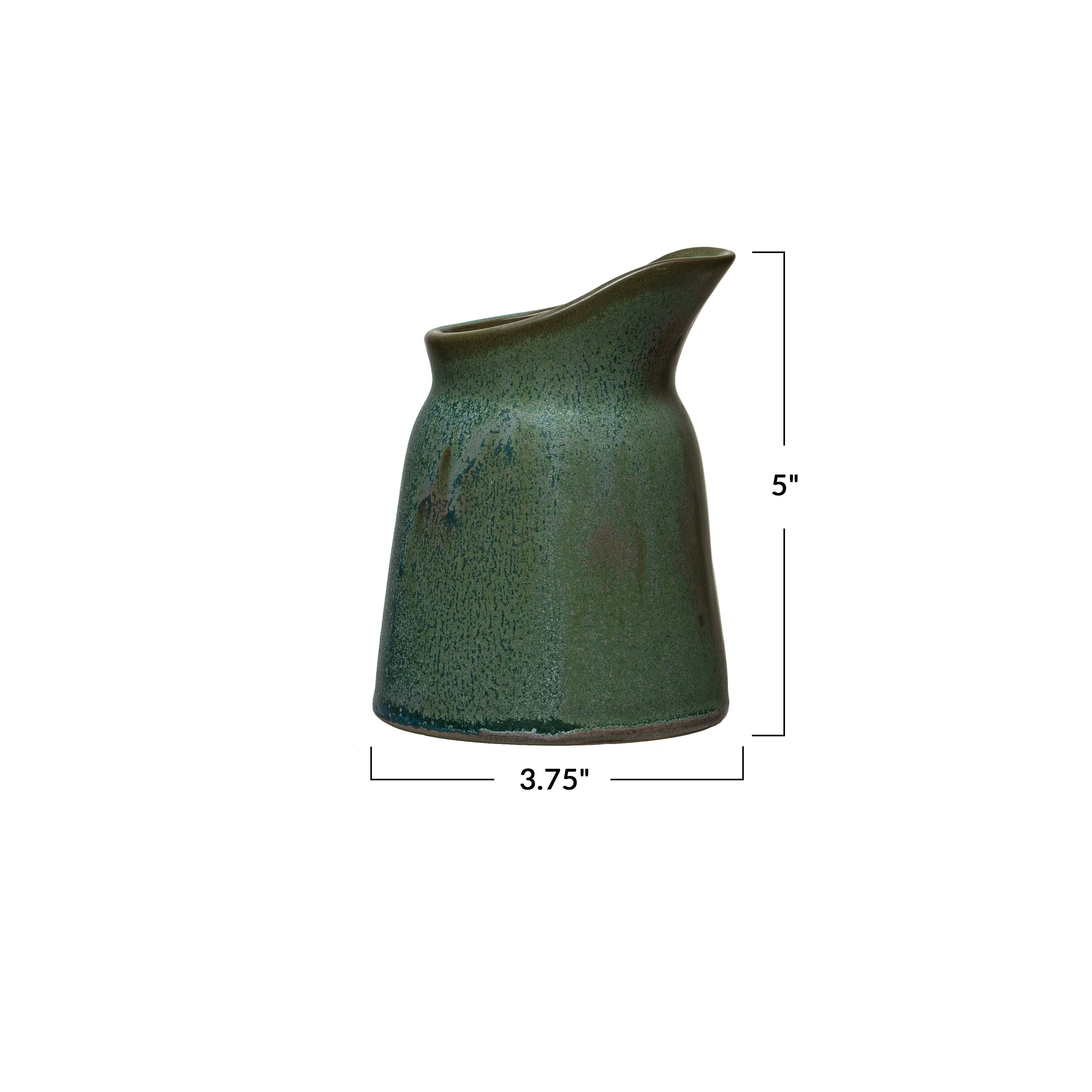 Hello Honey® Matte Green Stoneware Creamer Set, 4ct.