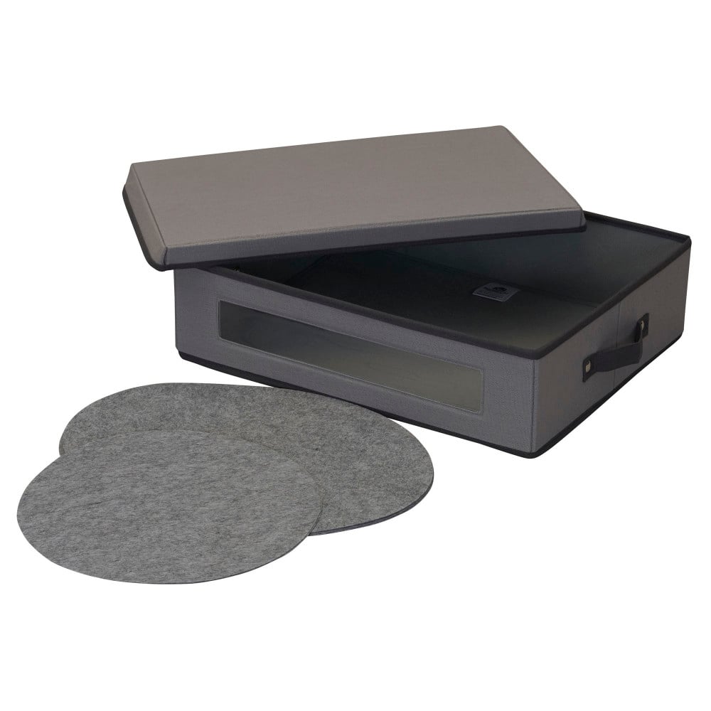 Household Essentials Plate Storage Box