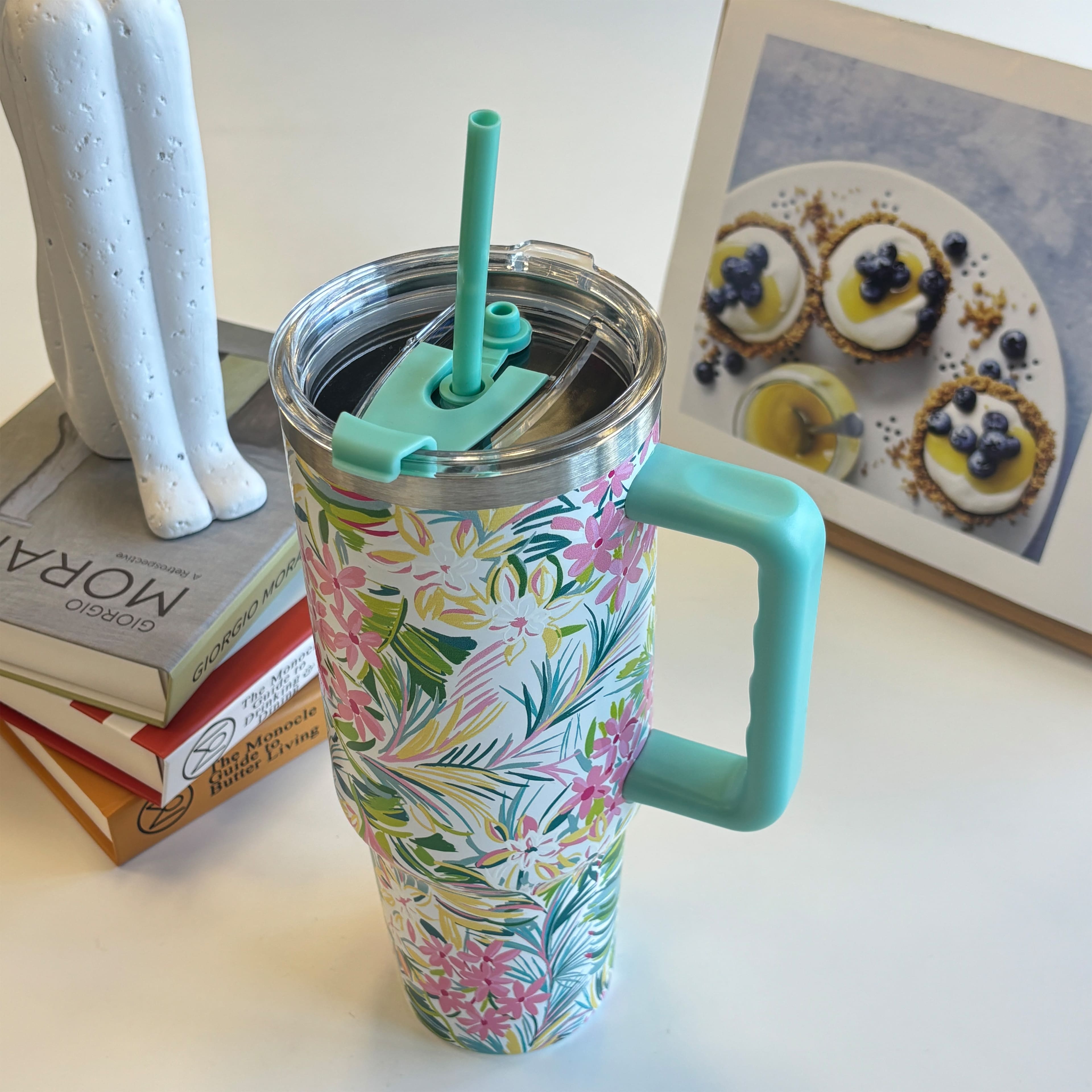40oz. Tropical Toss Stainless Steel Insulated Tumbler by Celebrate It&#x2122;