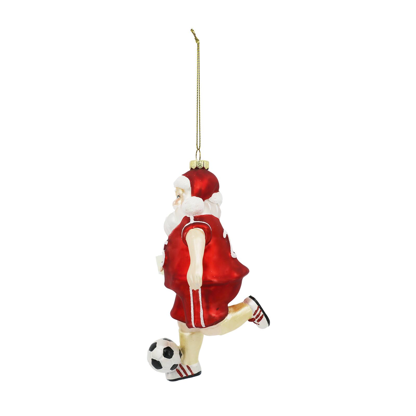 6.25&#x22; Soccer Player Santa by Ashland&#xAE;