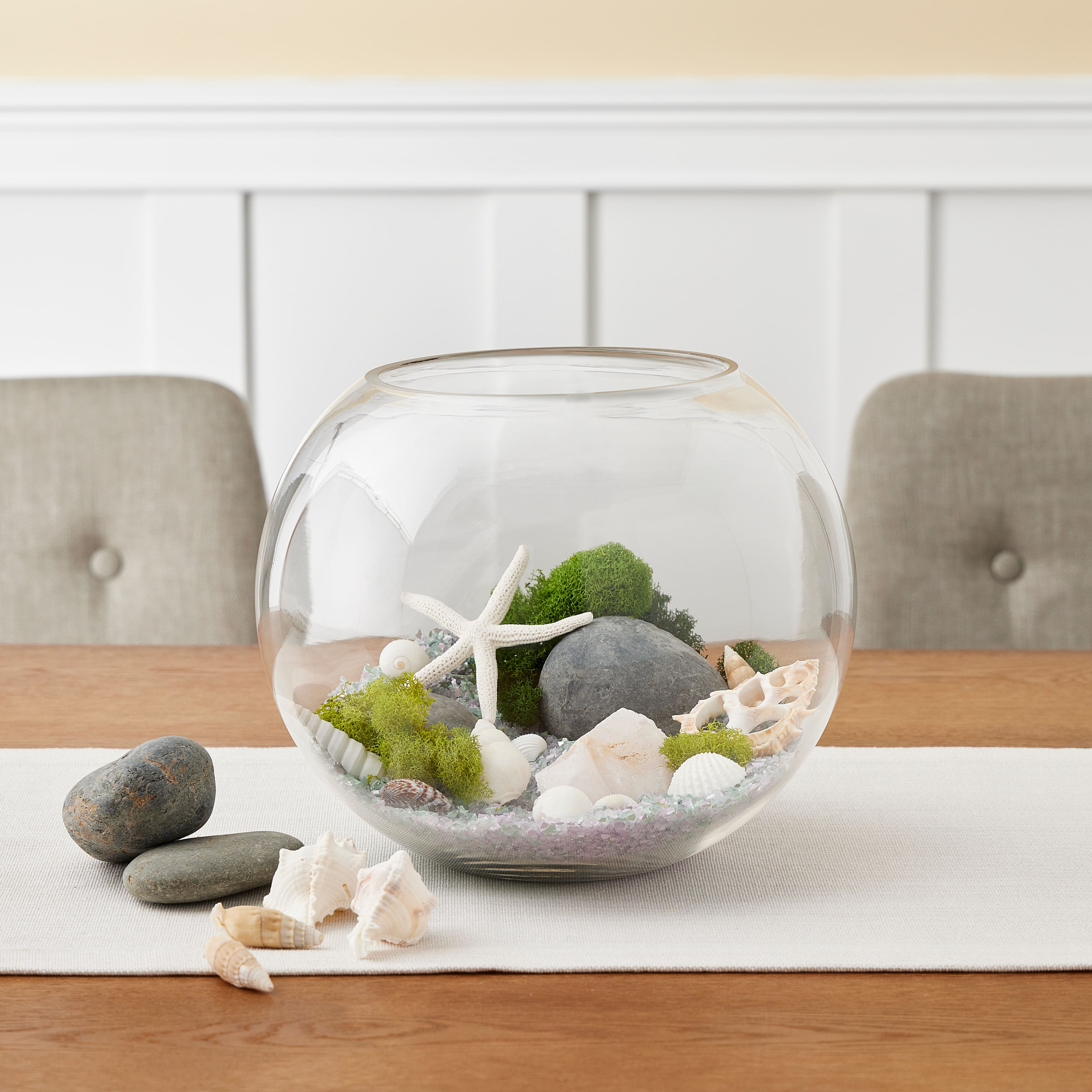 16 Pack: Large Washed Black Stones by Ashland&#x2122;