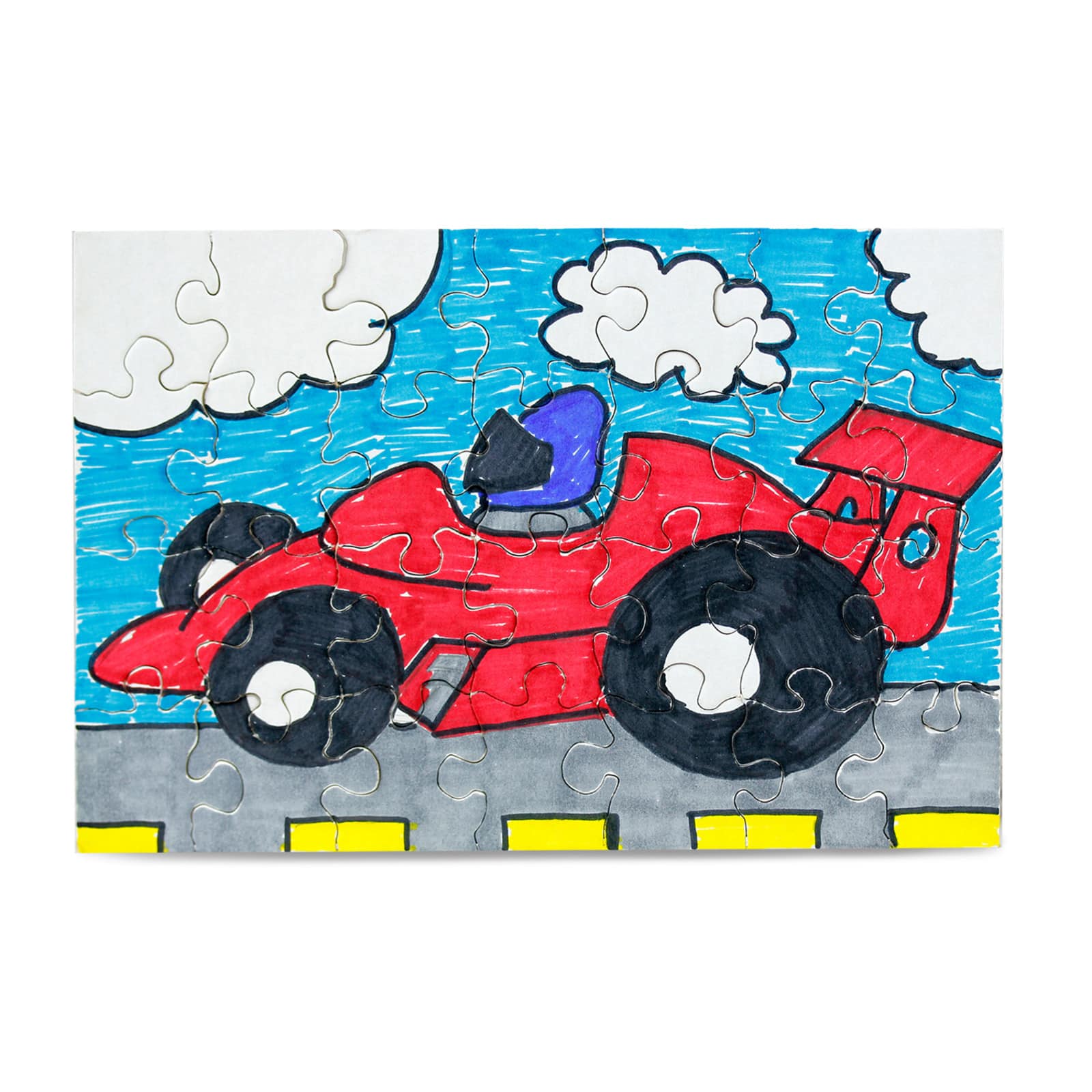 Hygloss® Compoz-A-Puzzle® 28 Piece Puzzle Set, 24ct.