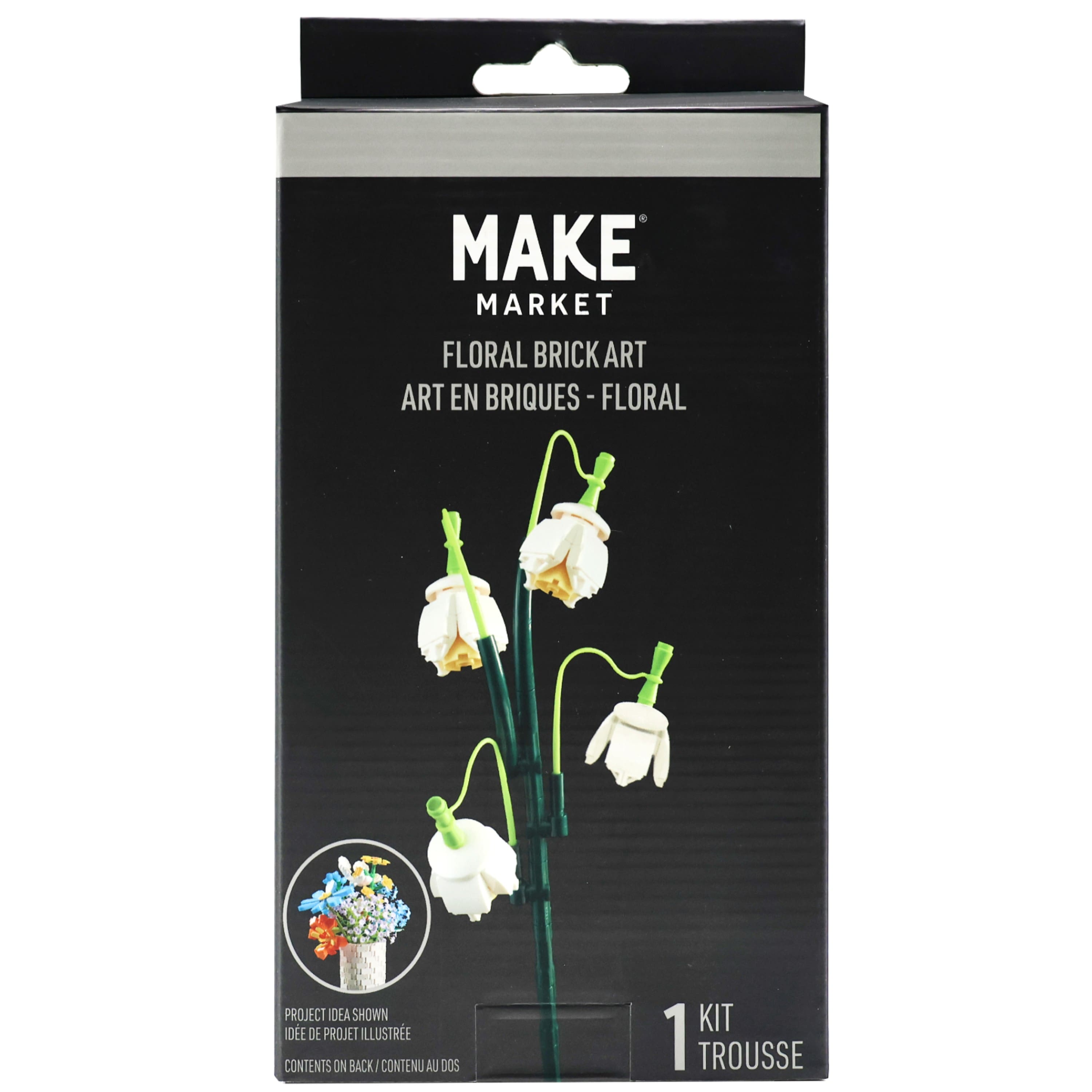 Lily of the Valley Floral Brick Art Kit by Make Market® | Michaels