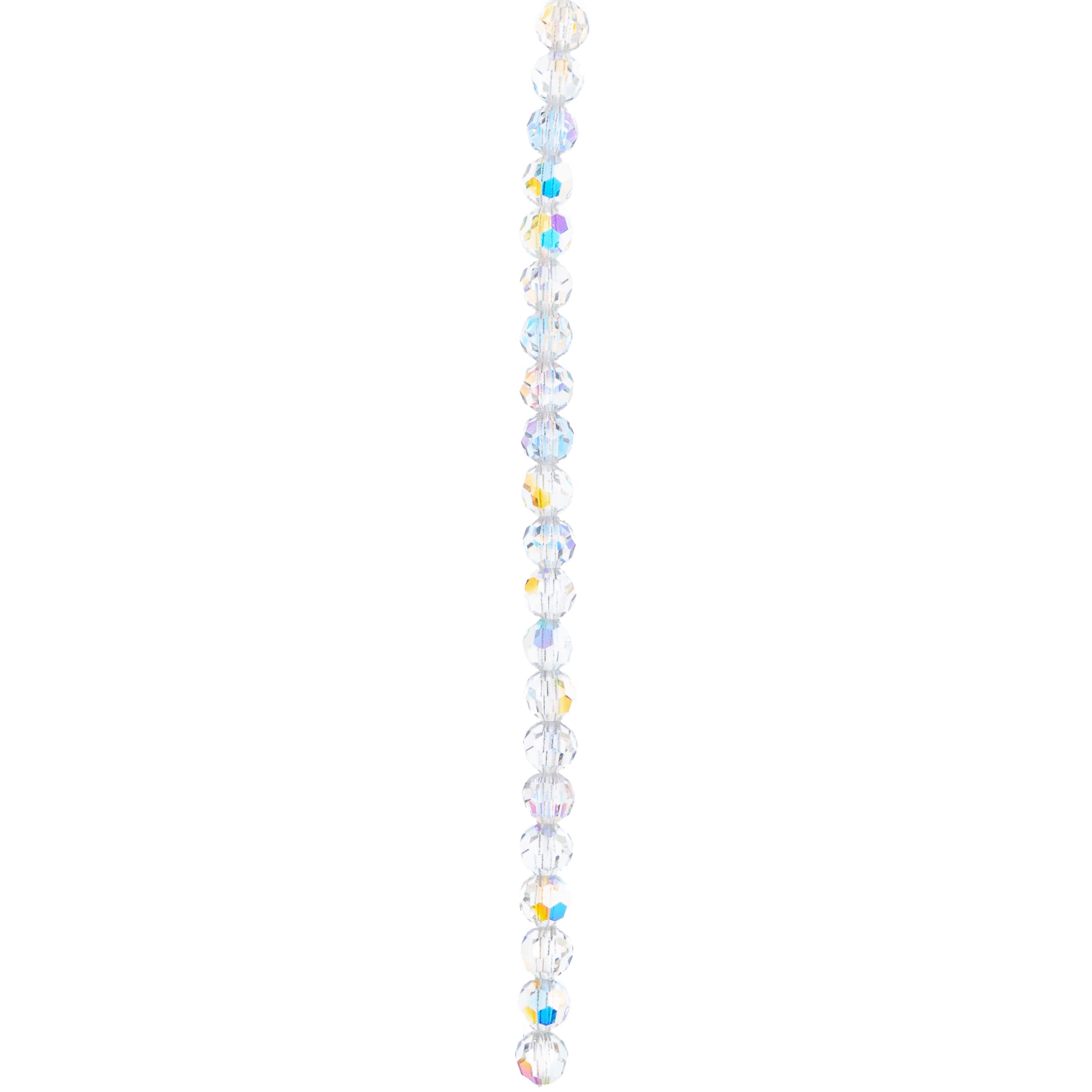 12 Pack: Preciosa Glass Crystal Round Beads, 6mm by Bead Landing™