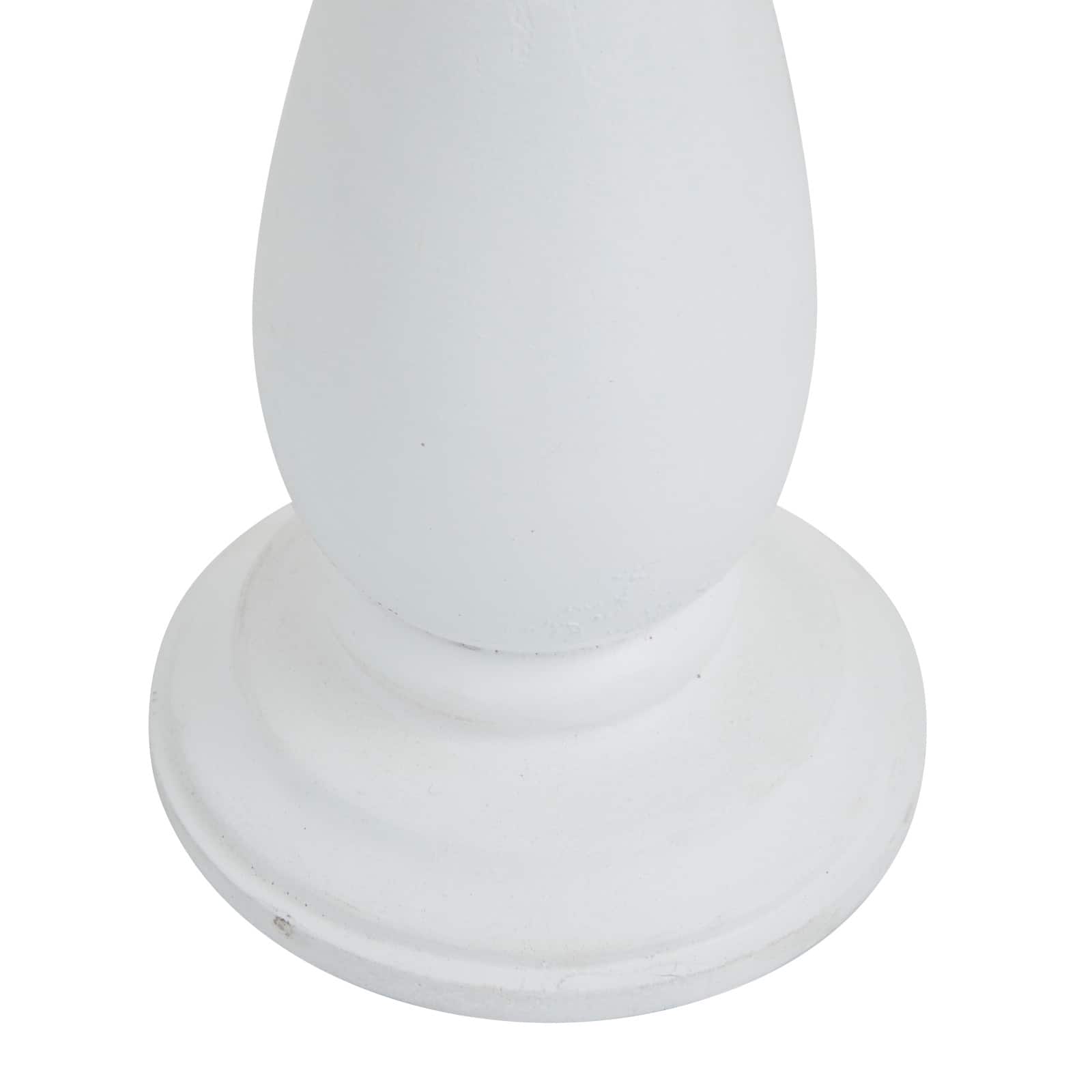 White Wood French Country Candle holder 10",8",6"