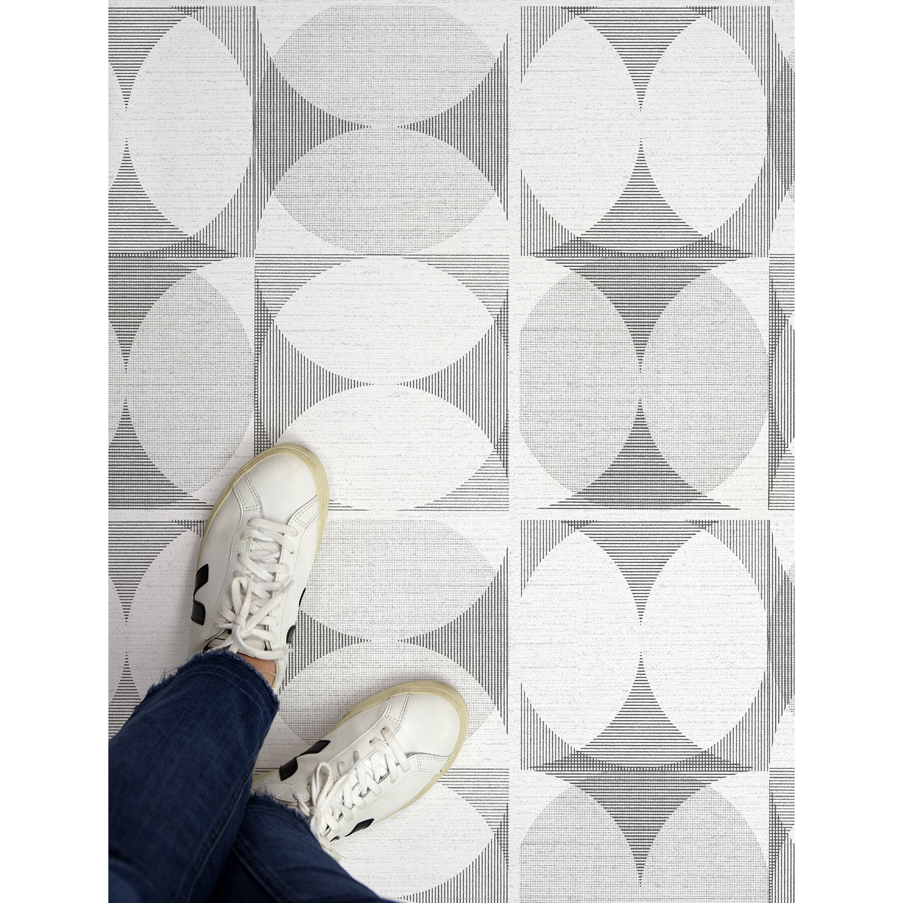 FloorPops Gray Norma Peel & Stick Floor Tiles