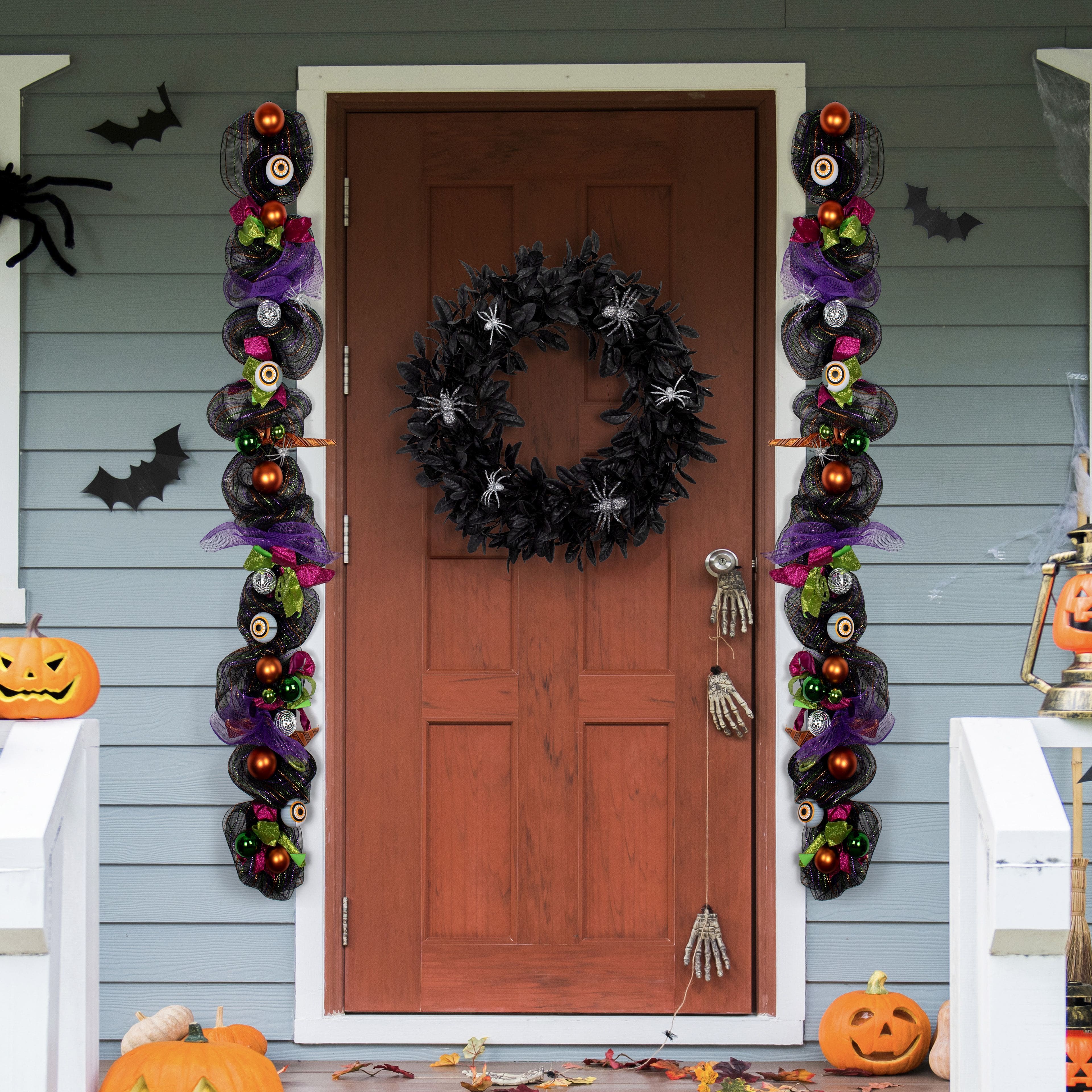 6ft. Eyeball &#x26; Ornament Mesh Garland by Ashland&#xAE;