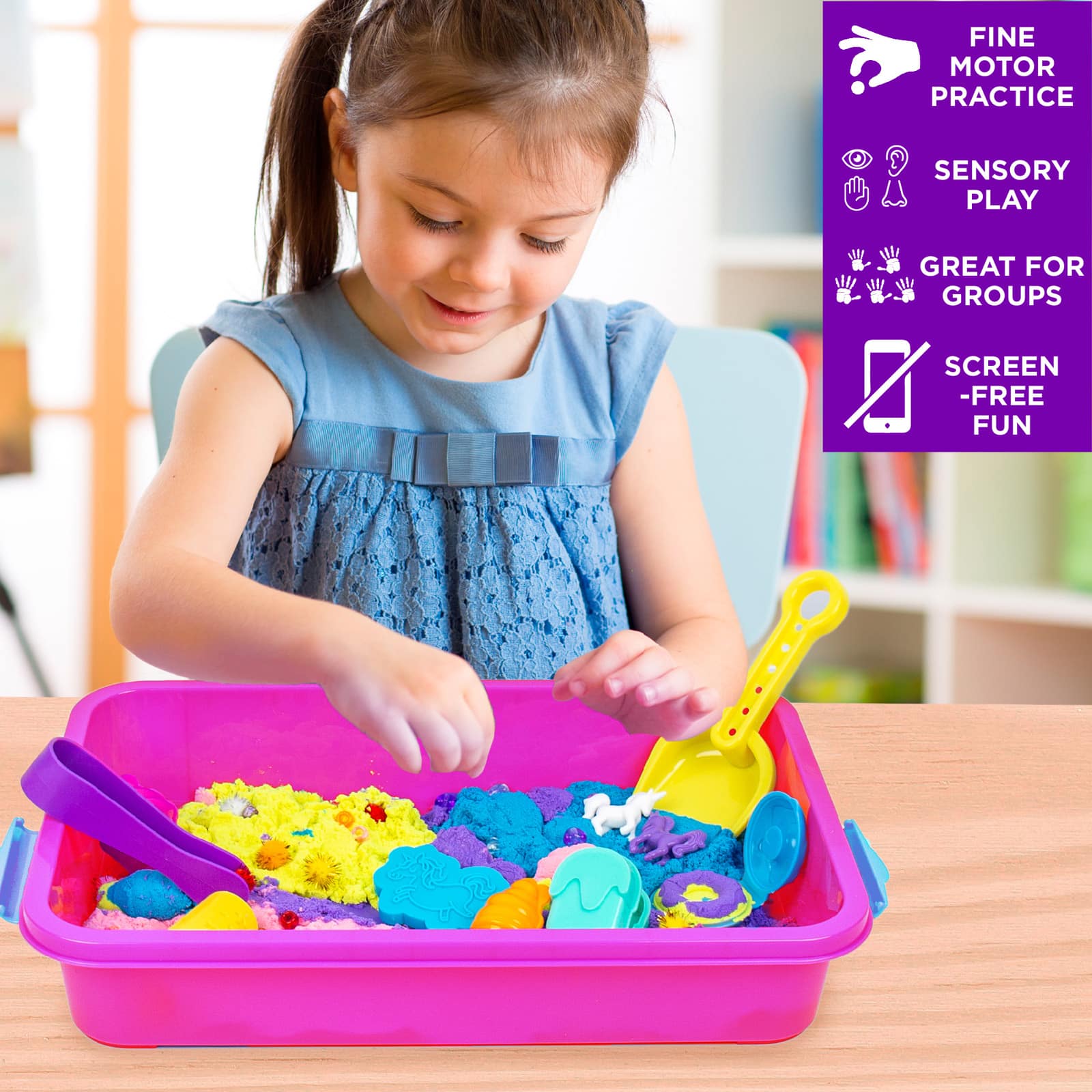 Made By Me!® Explore + Create Unicorn Sensory Bin