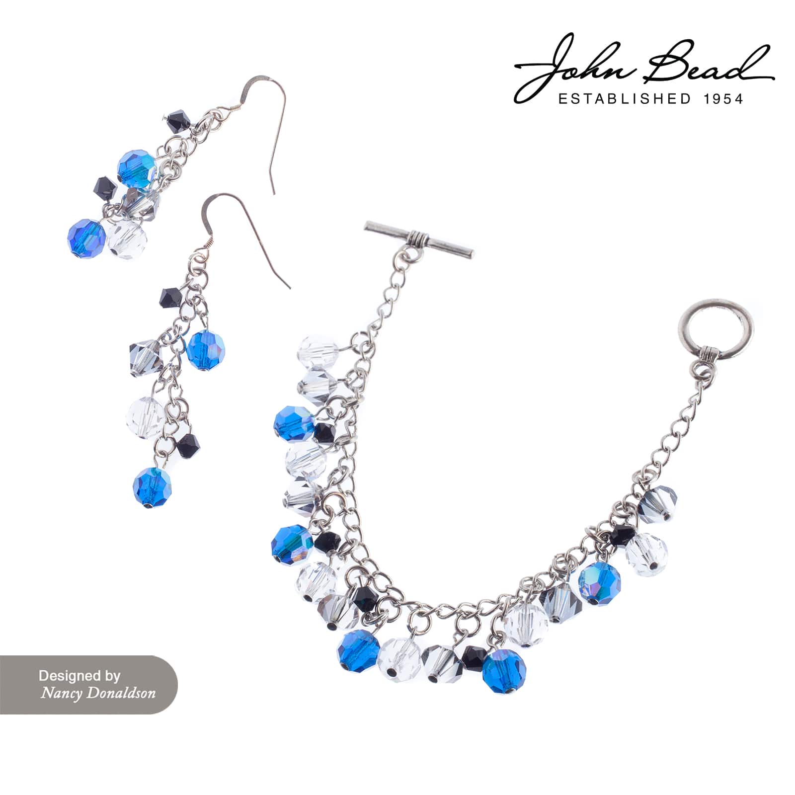 John Bead Preciosa 4mm Czech Crystal Glass Faceted Round Beads, 40ct.