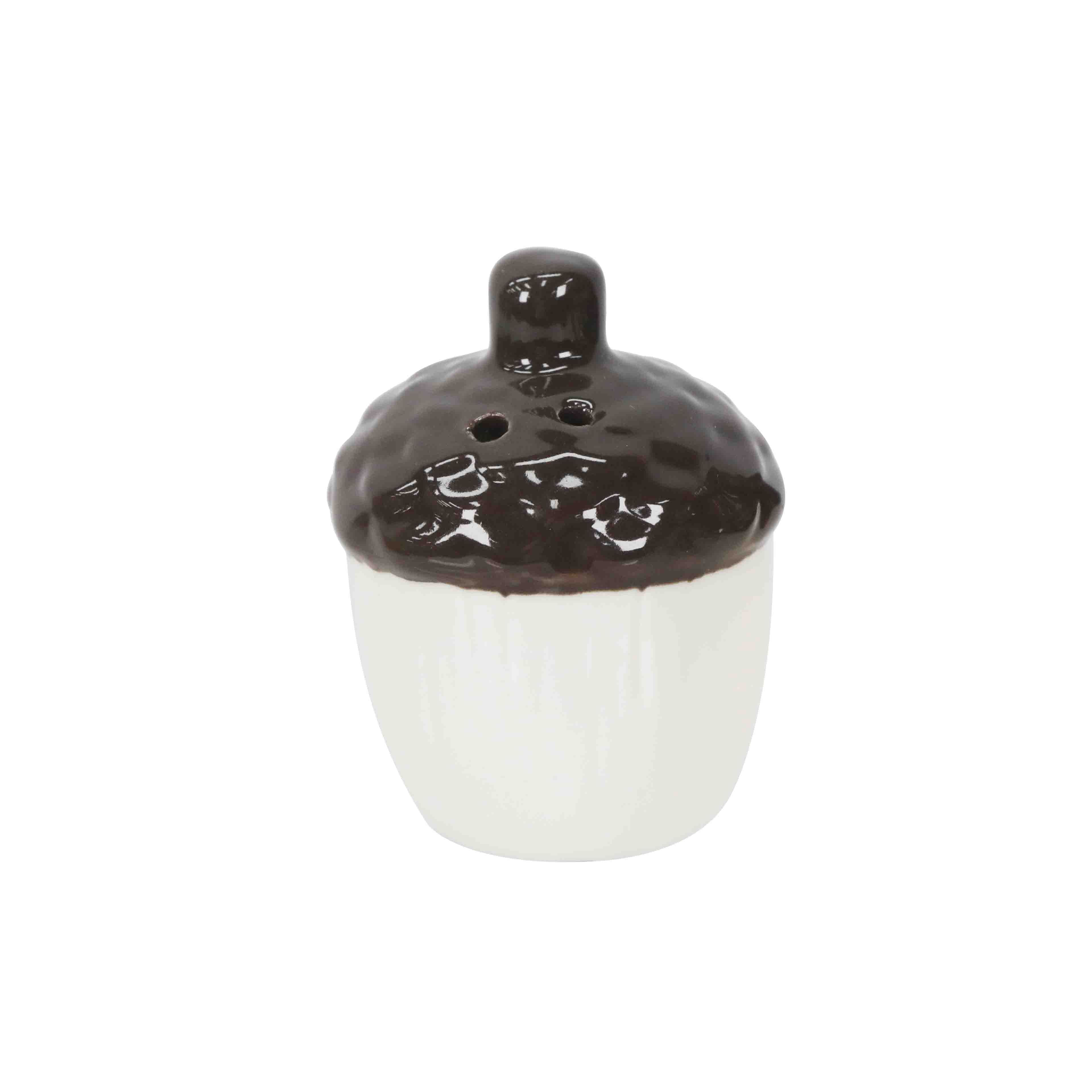 Mini Acorn Ceramic Salt &#x26; Pepper Shaker Set by Ashland&#xAE;
