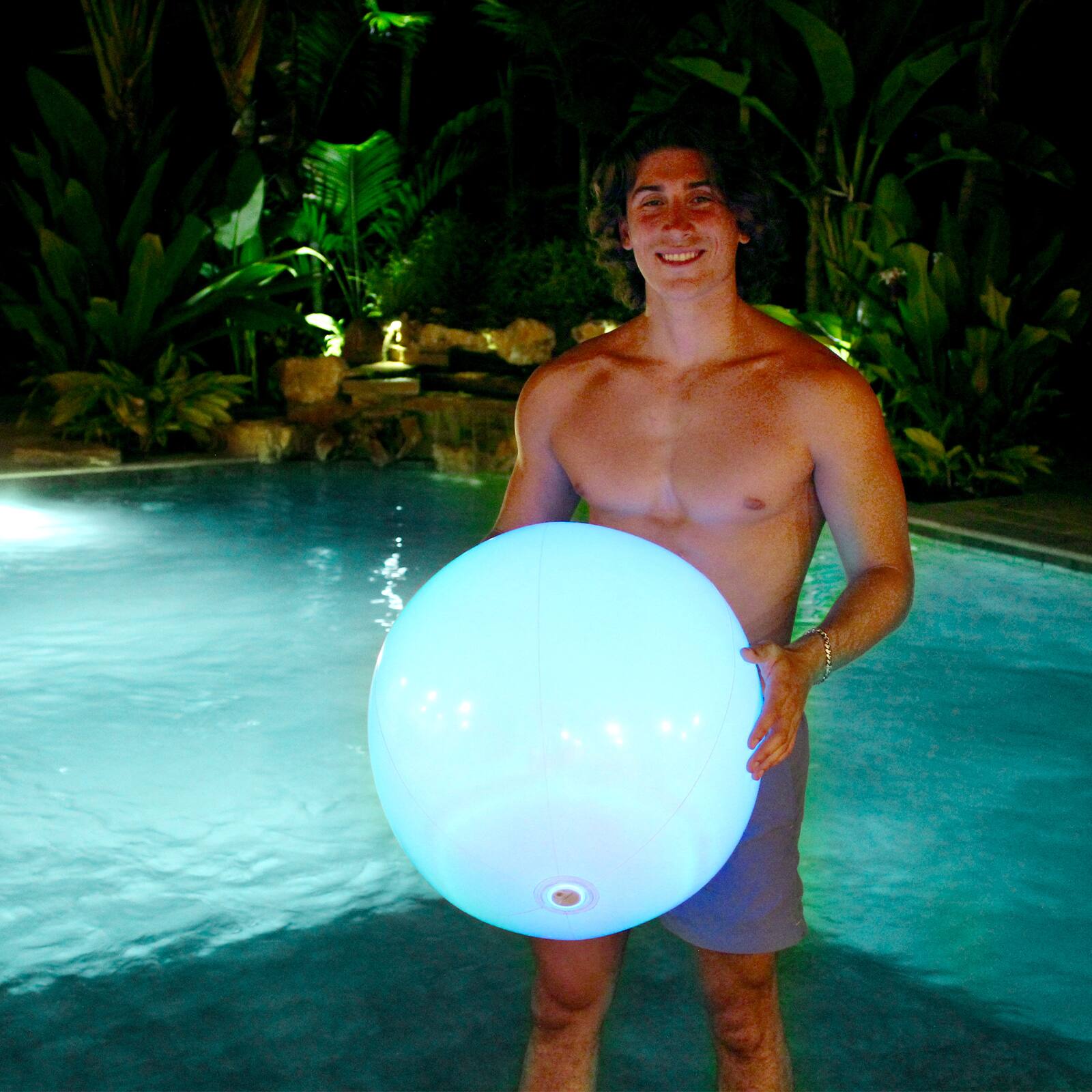 PoolCandy Illuminated LED Giant Beach Ball