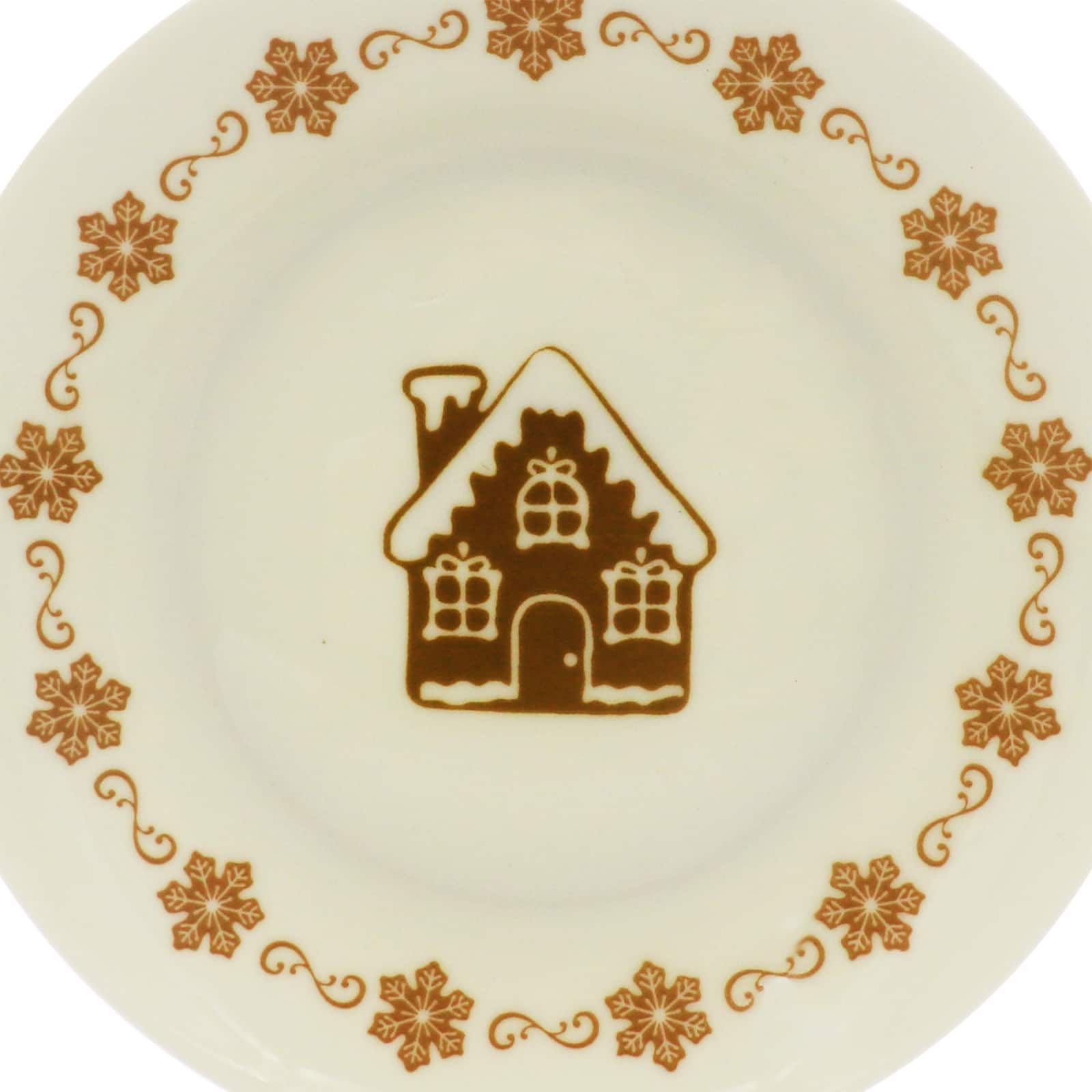 6&#x22; Gingerbread House Plate by Ashland&#xAE;