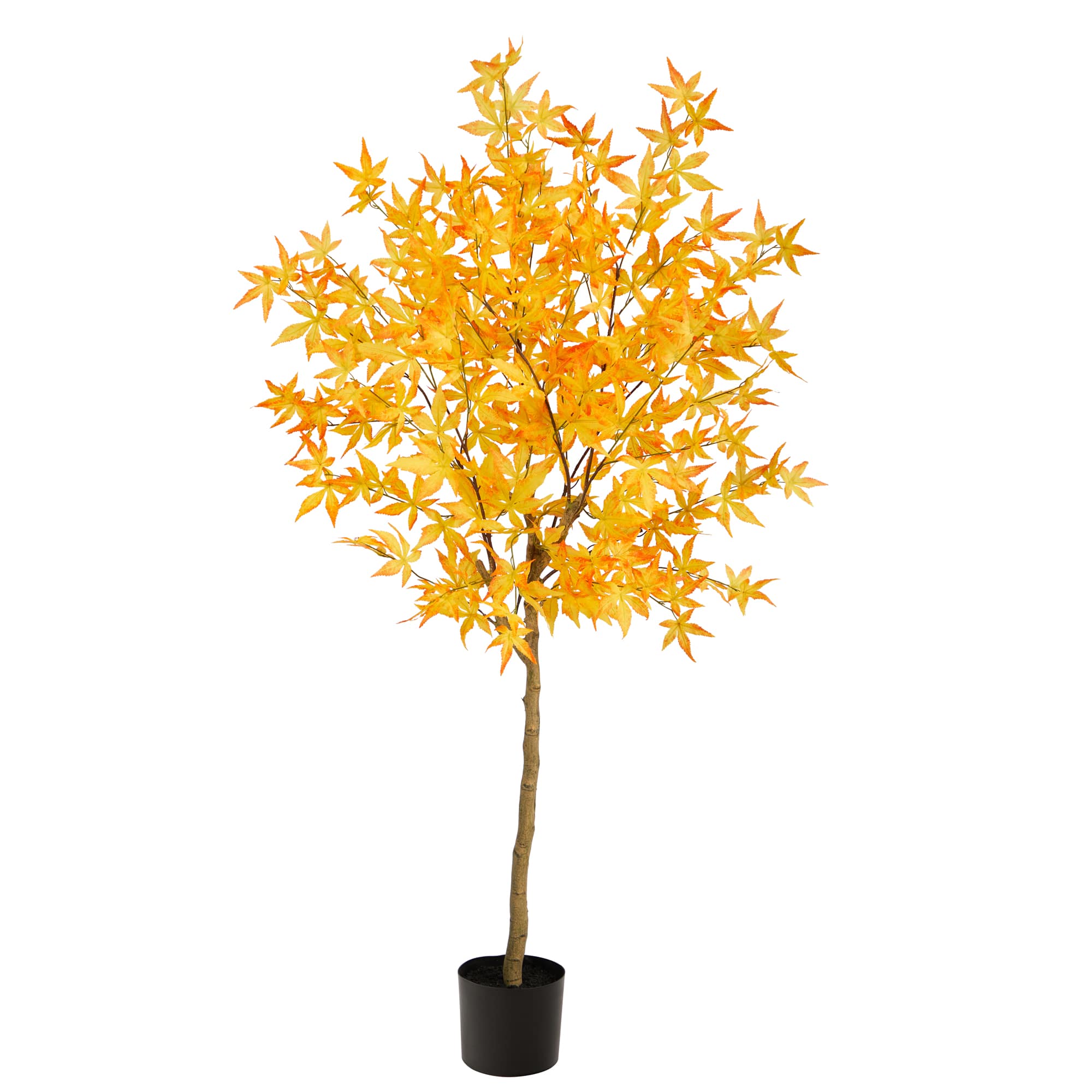 5ft. Yellow Autumn Maple Artificial Fall Tree