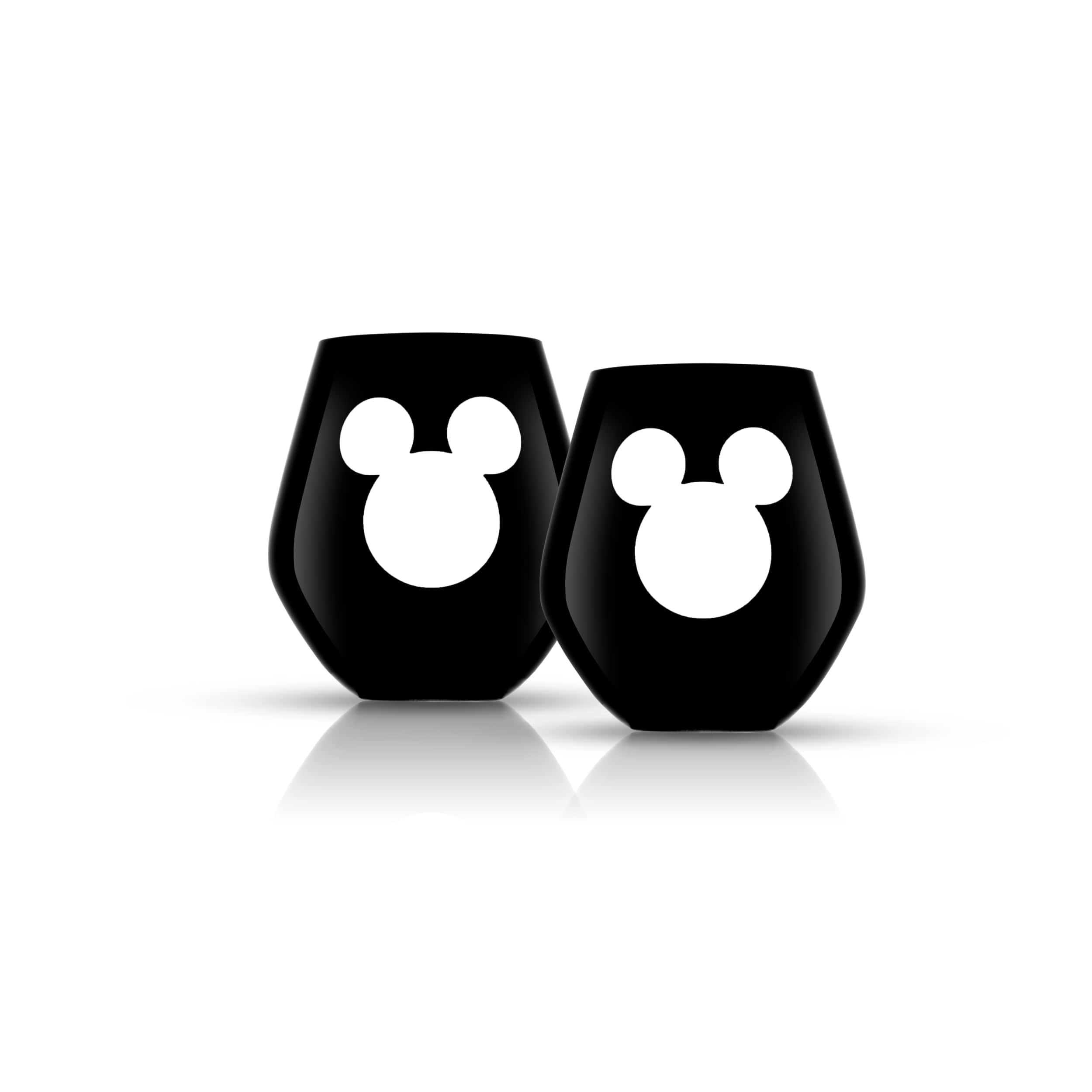 JoyJolt® Disney® Squad 15oz. Mickey Mouse & Pals Looking Backwards Stemless  Wine Glasses, 4ct., Michaels