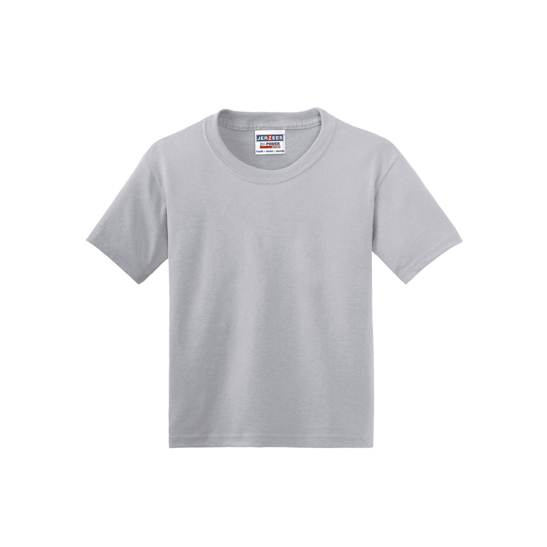 JERZEES® Dri-Power® Neutrals 50/50 Cotton/Poly Youth T-Shirt