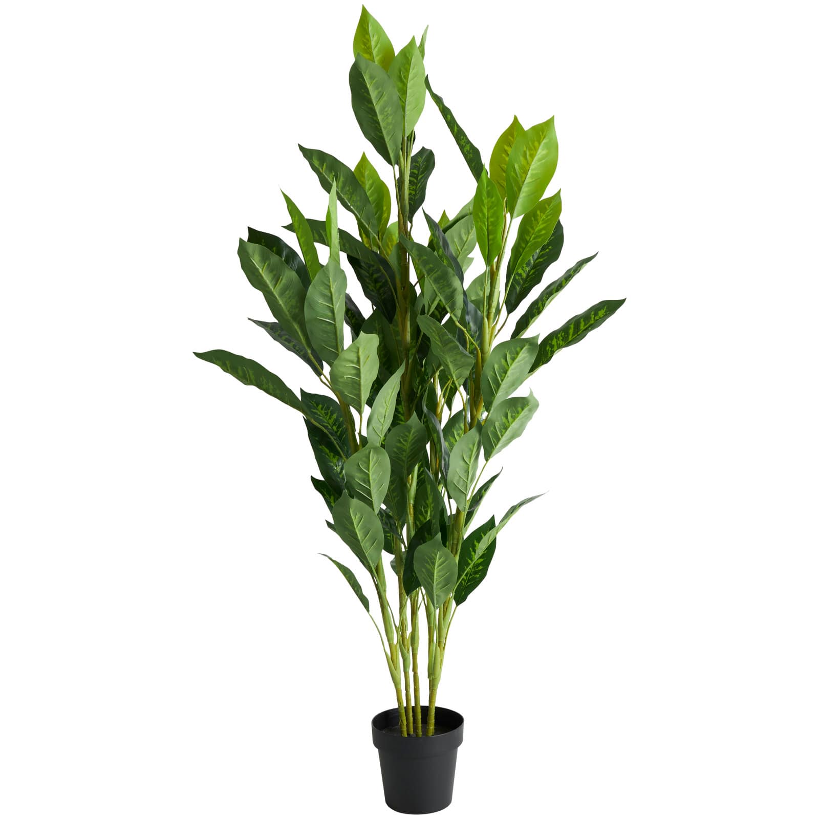 5ft. Foliage Artificial Tree with Black Plastic Pot