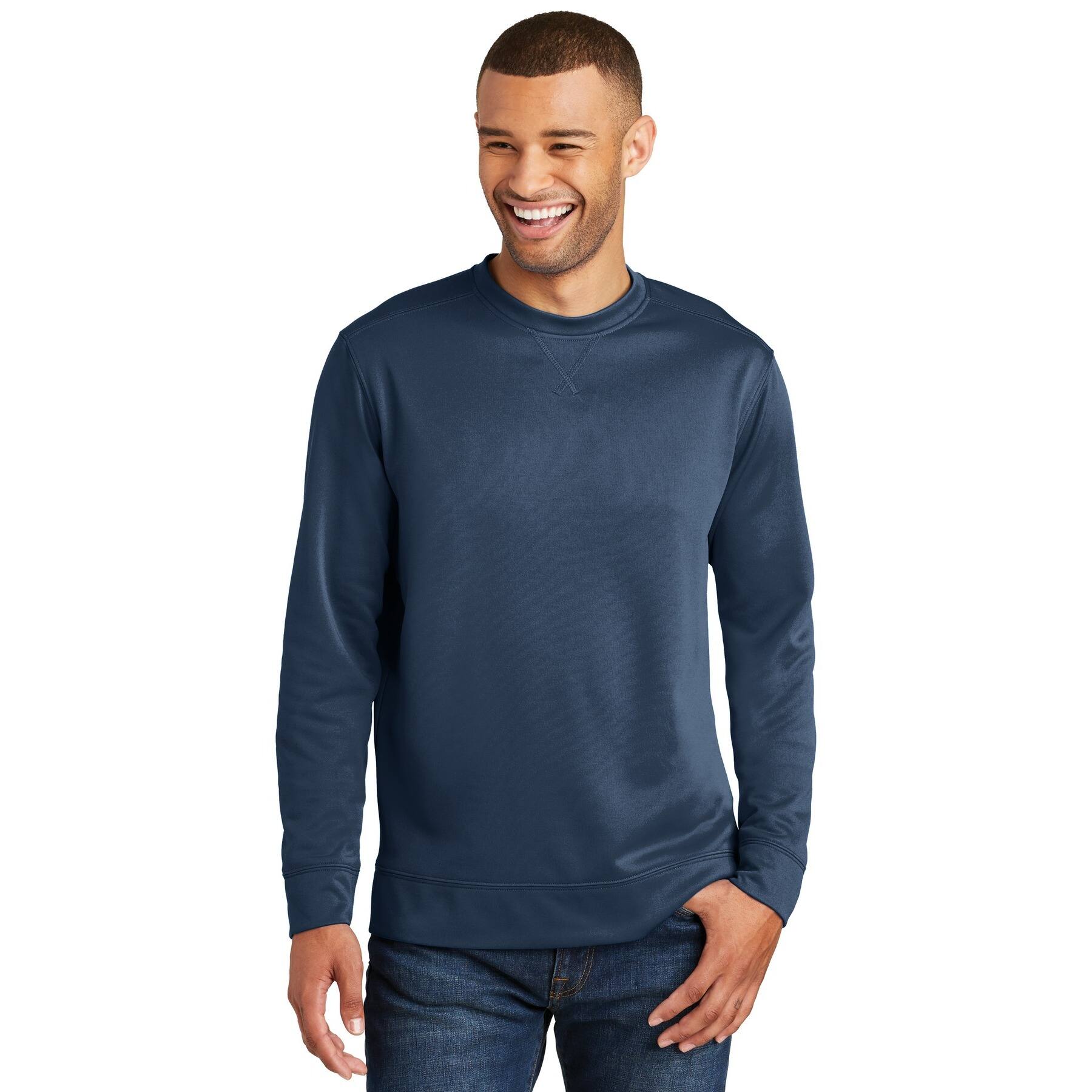 Port & Company® Performance Fleece Crewneck Adult Sweatshirt