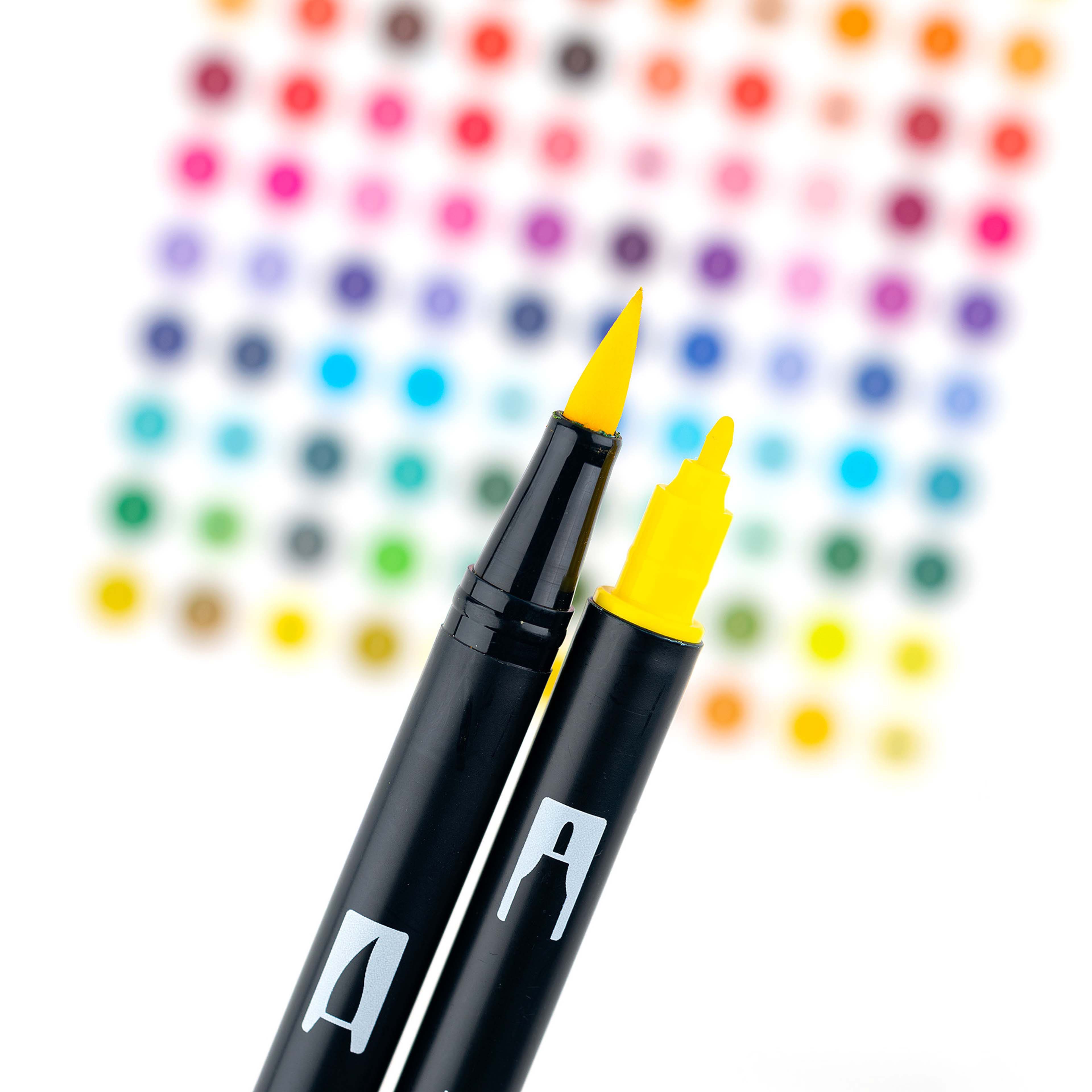 Tombow Lemon Squeezy Dual Brush Pen Set