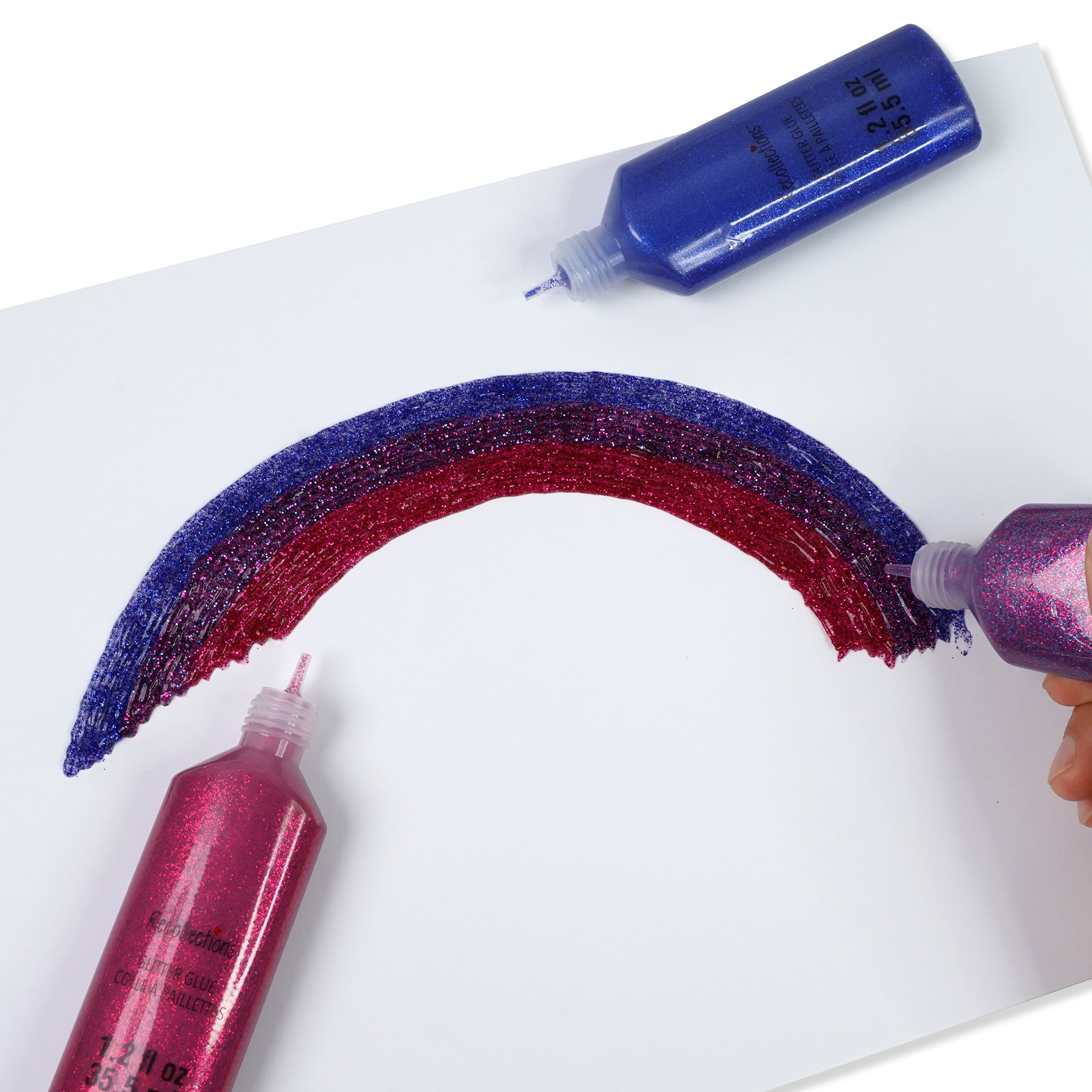 12 Packs: 3 ct. (36 total) Mixed Glitter Glue by Recollections&#x2122;