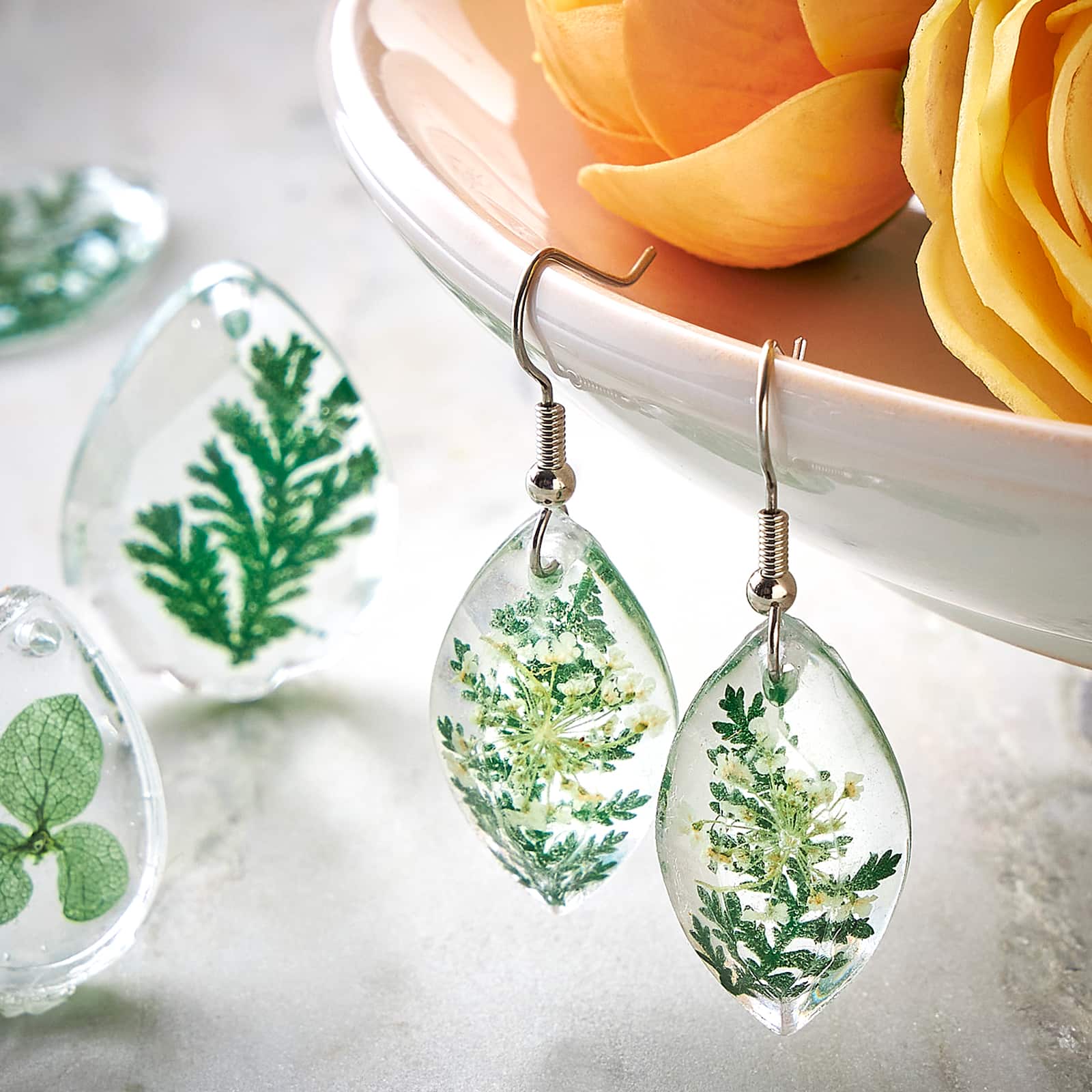 6 Pack: Blue Moon Studio™ UV Resin Craft Faceted Gems Flat Mold