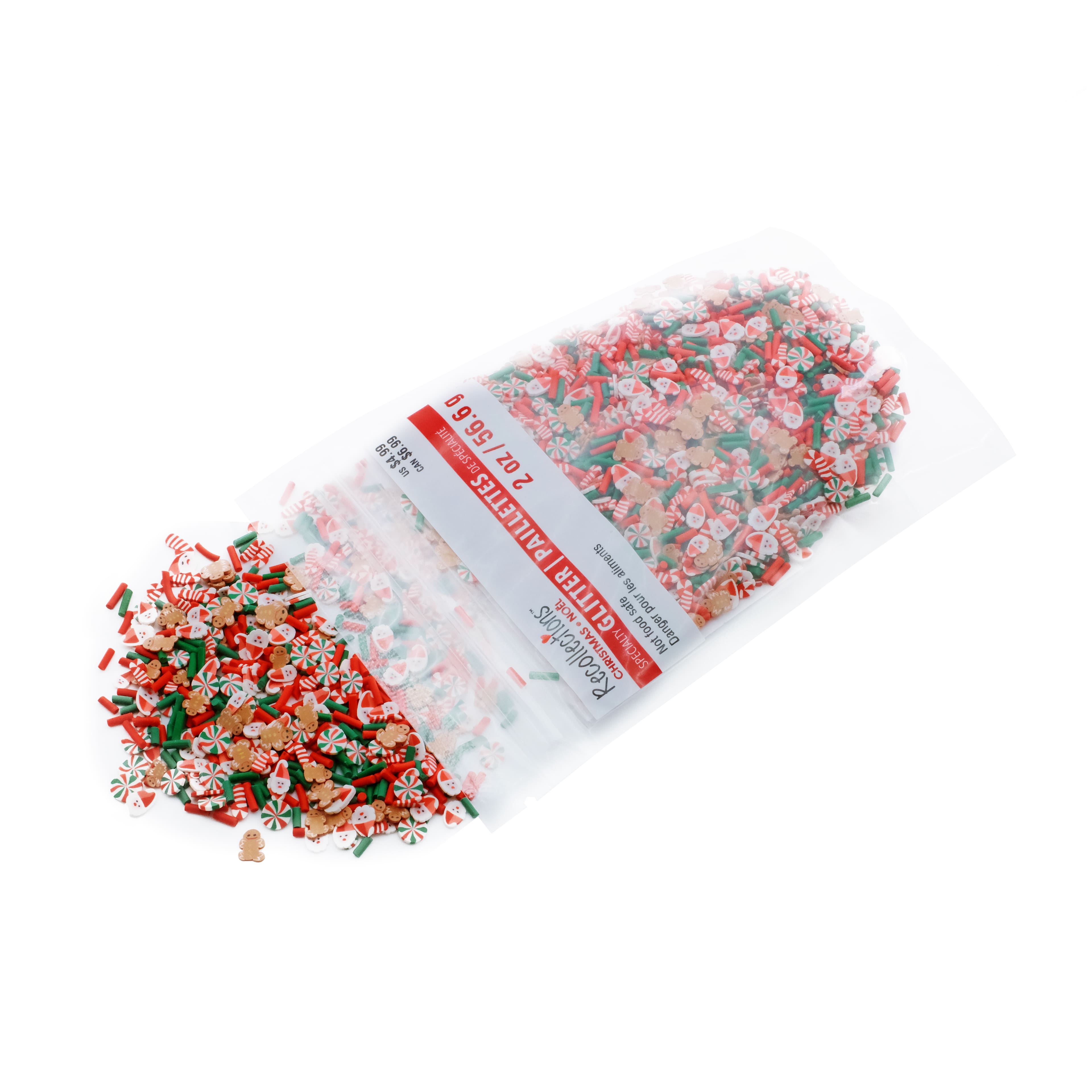 2oz. Multicolor Christmas Glitter by Recollections&#x2122;