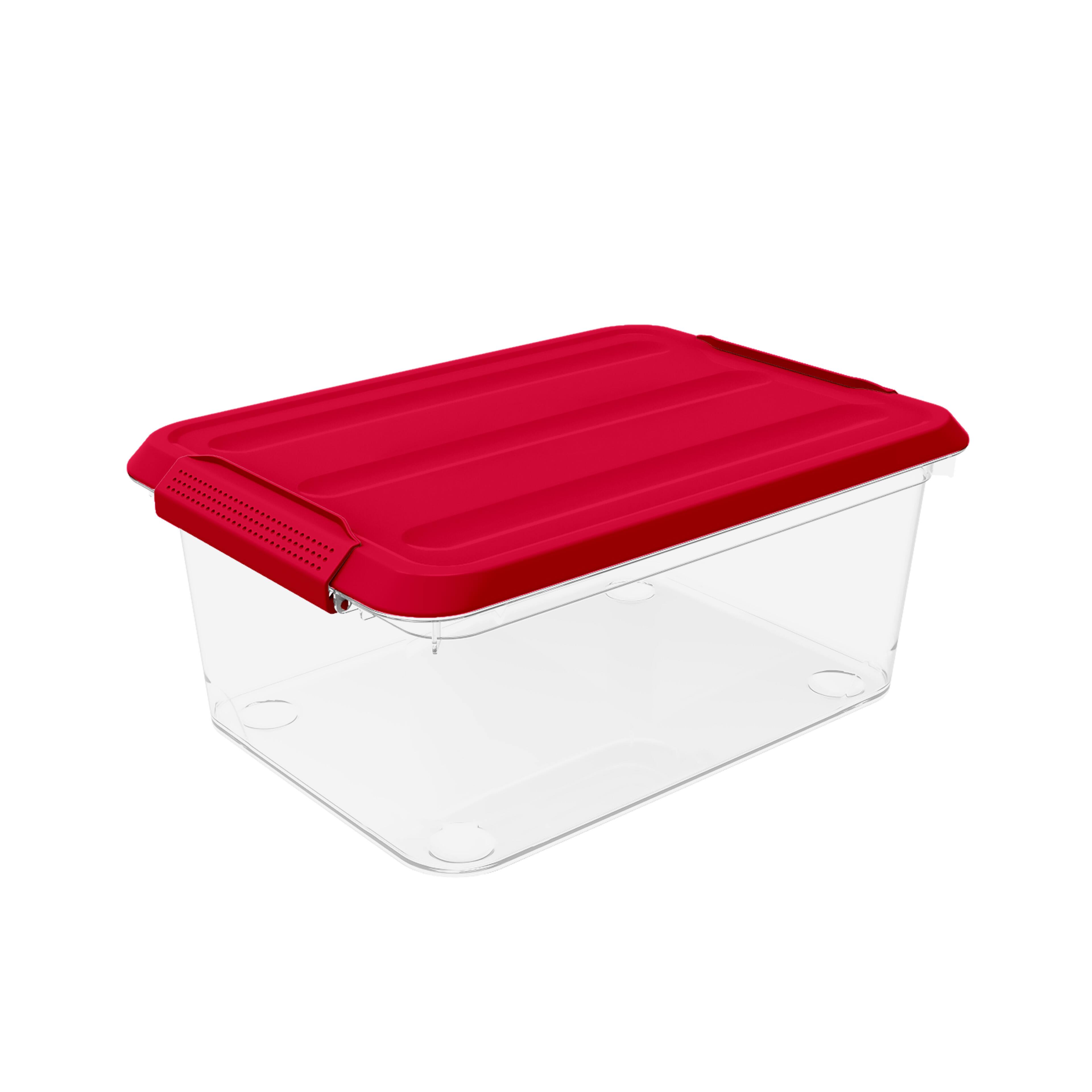 14.5qt. Latchmate Storage Boxes, 4ct. by Simply Tidy™