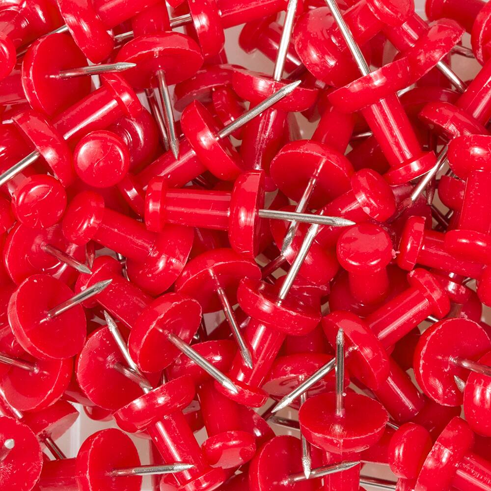 JAM Paper Colorful Standard Push Pins, 100ct. | Michaels