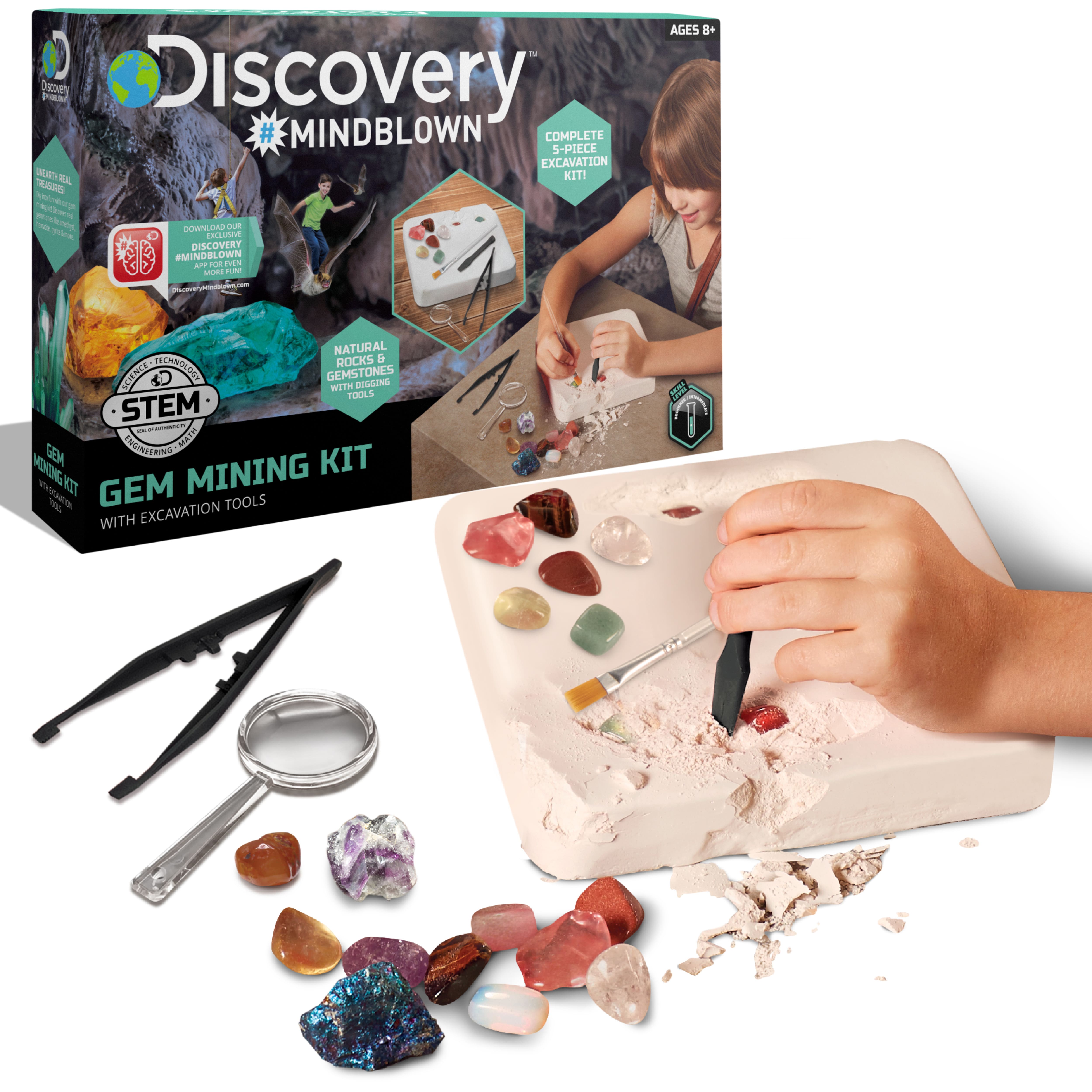 Discovery&#x2122; Mindblown Gem Mining Kit